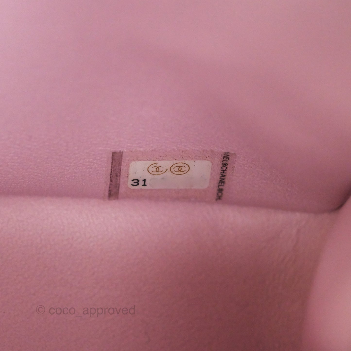 Chanel Small S/M Classic Flap Light Pink Caviar Gold Hardware