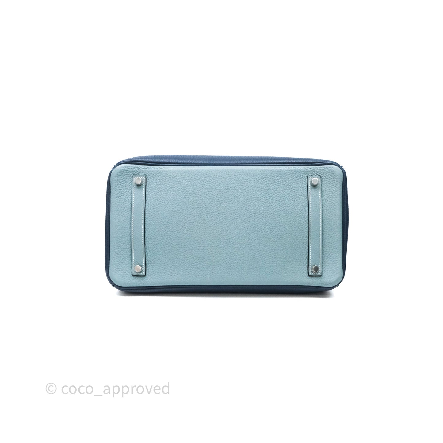 Hermès Birkin 35 Bleu de Prusse 7P Togo Palladium Hardware