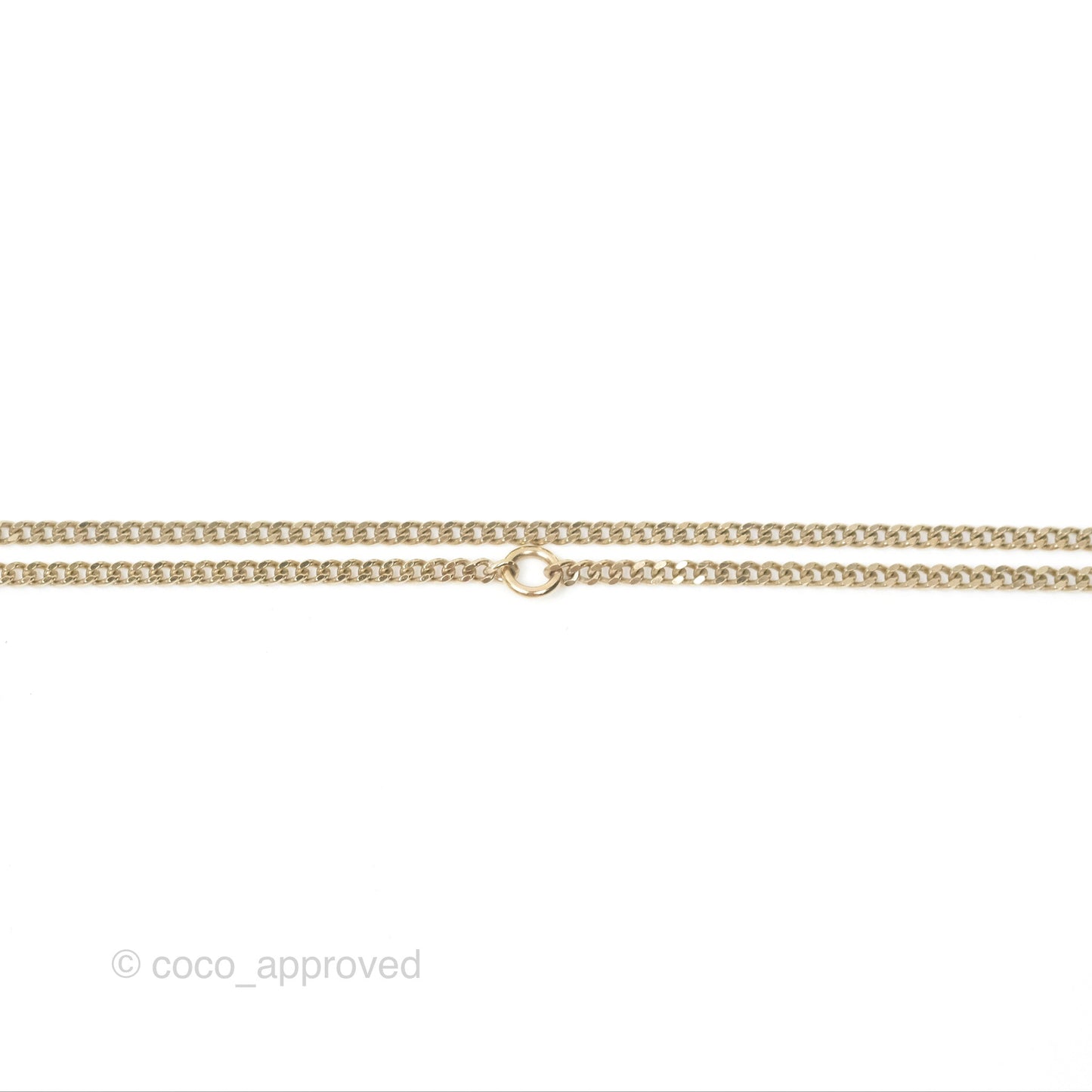 Chanel Crystals CC Flap Bag Pendant Necklace Gold Tone 23B
