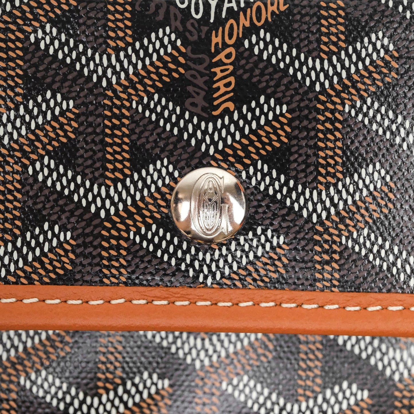Goyard Bohème Hobo Bag Black & Tan