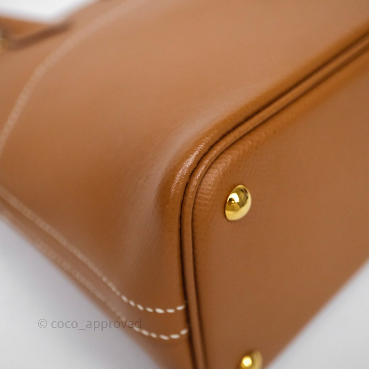 Hermès Bolide 27 Gold Epsom Gold Hardware