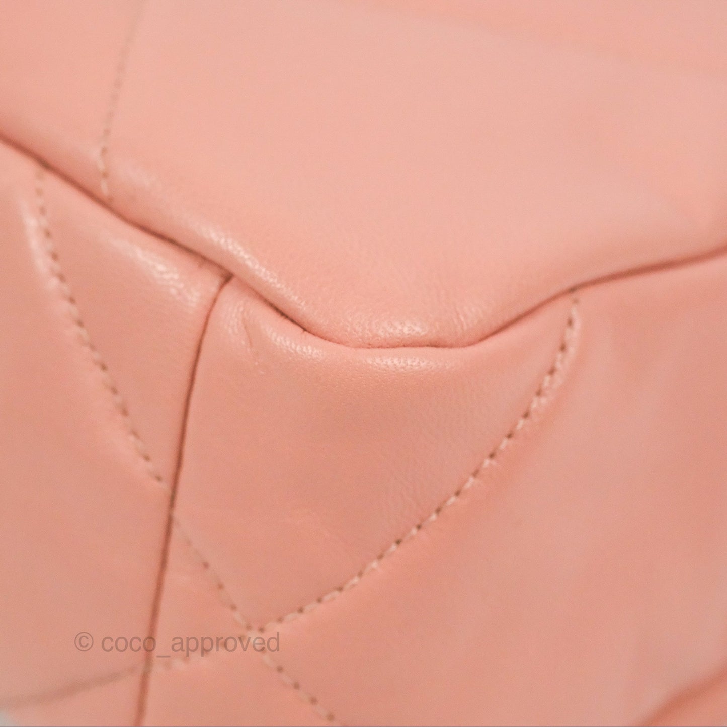 Chanel 19 Small Blush Pink Goatskin Mixed Hardware