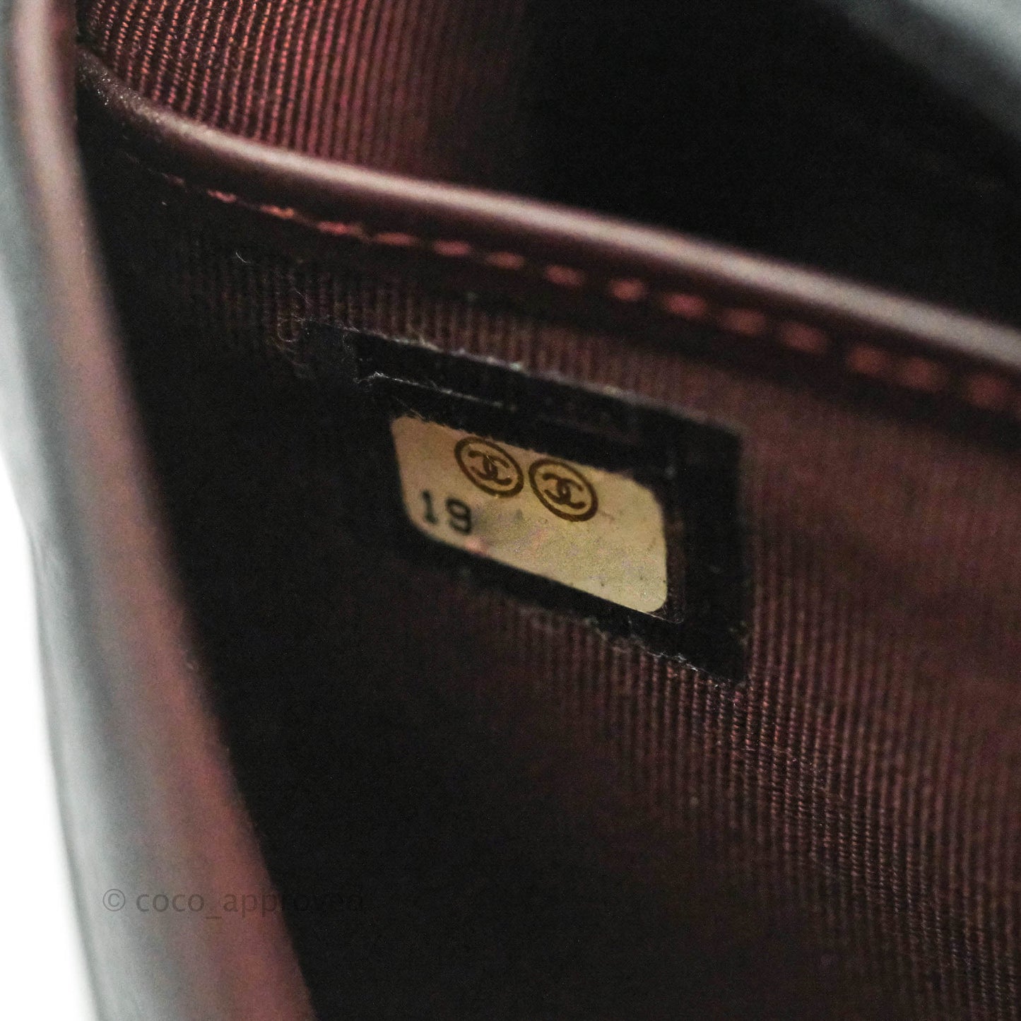 Chanel Quilted Long Wallet Black Caviar Gold Hardware