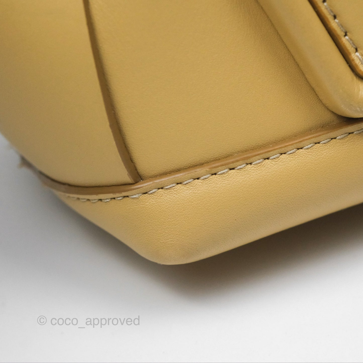 Bottega Veneta Arco Mini Intrecciato Textured-leather Tote Yellow