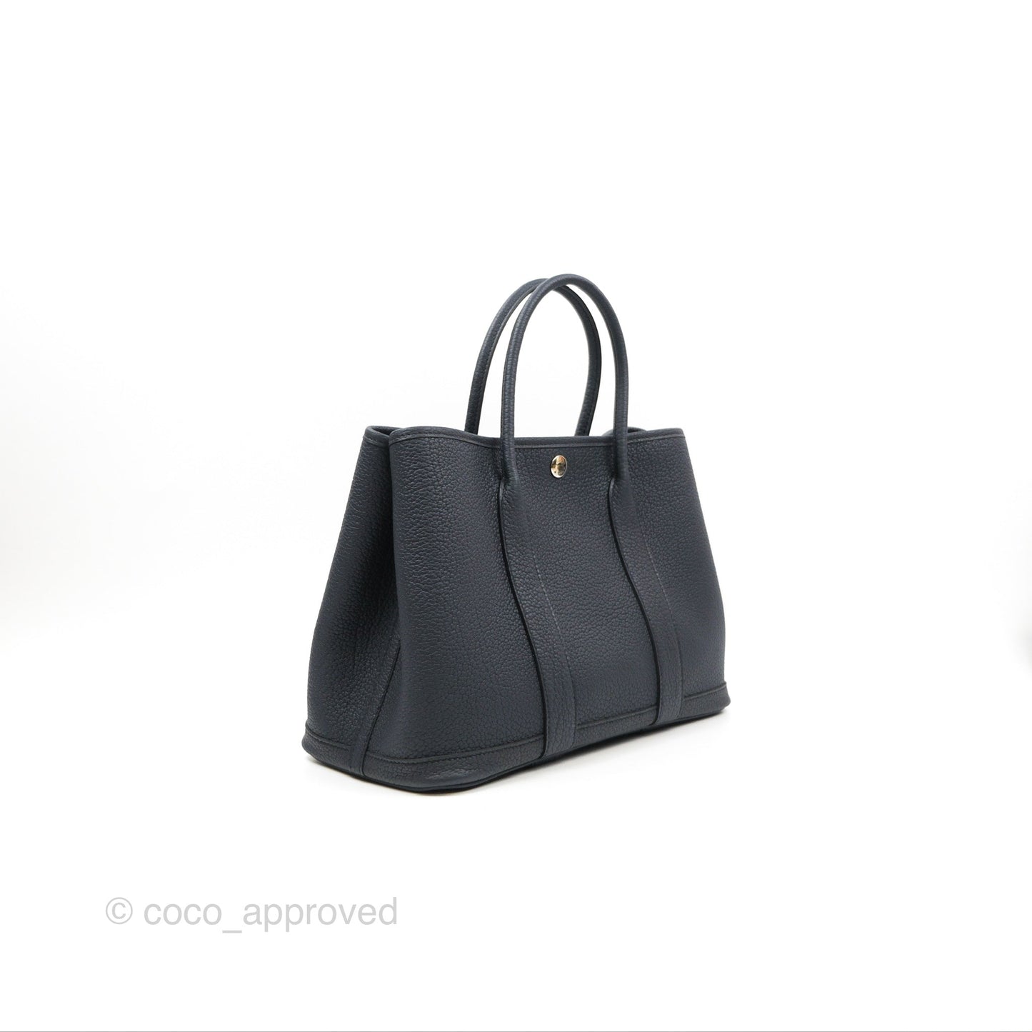 Hermès Garden Party 30 Blue Indigo