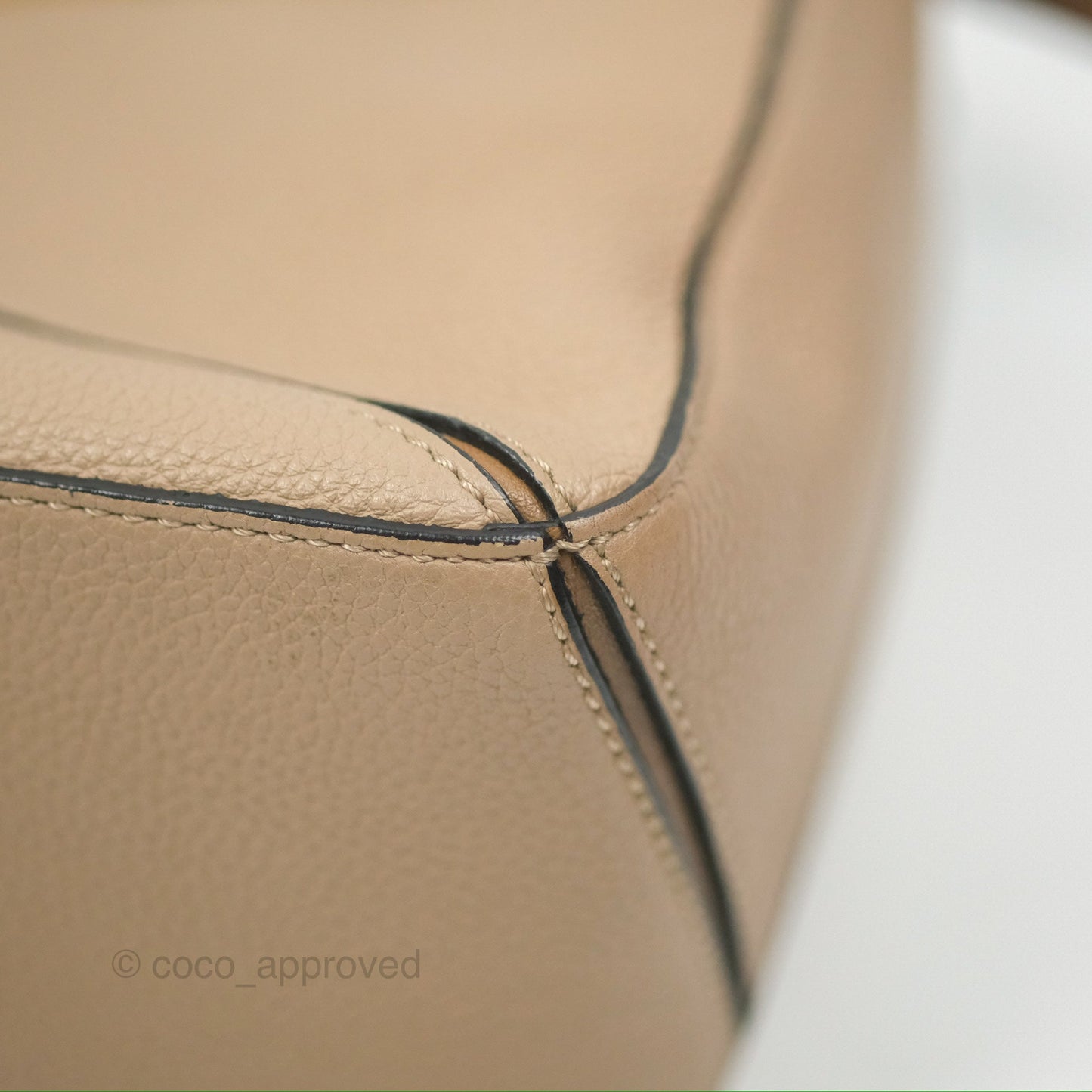 Loewe Small Puzzle Bag Sand Mink Grained Calfskin