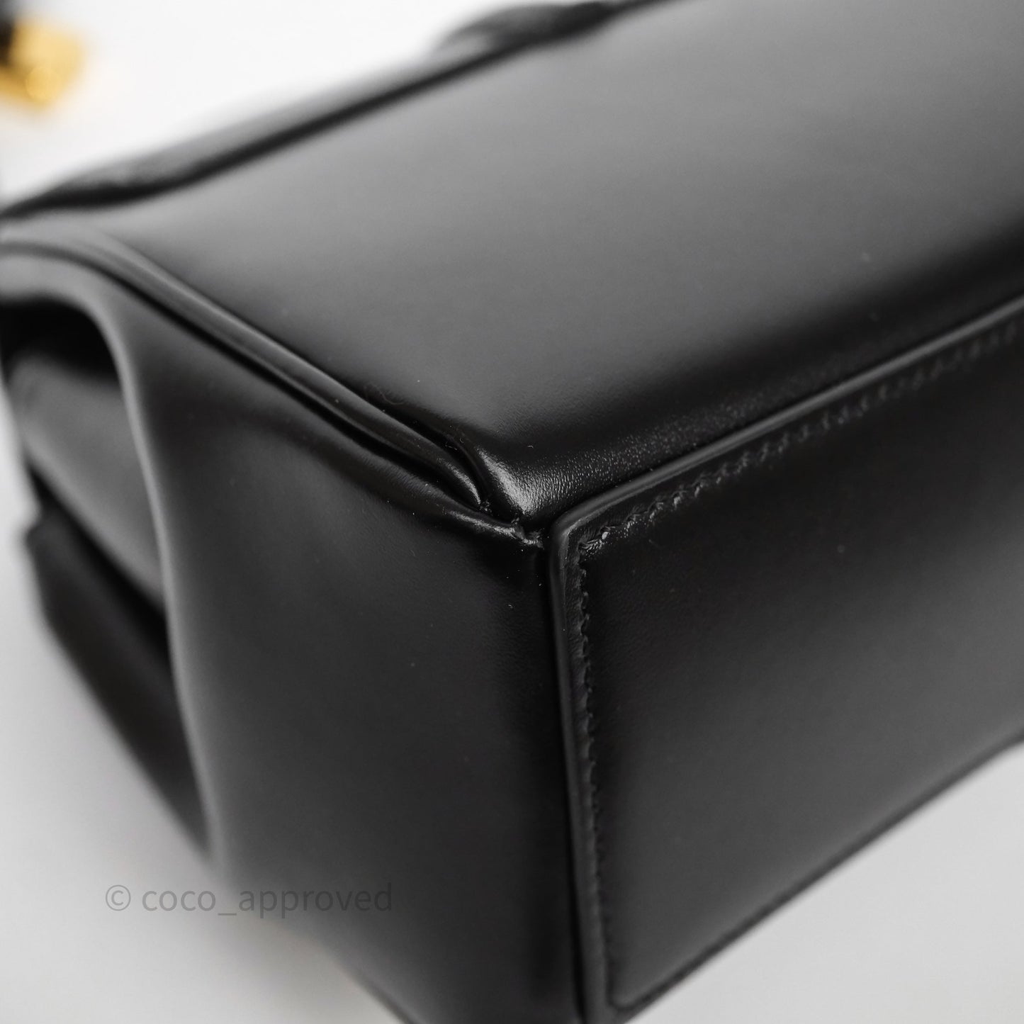 Celine Mini 16 Bag in Satinated Calfskin Black