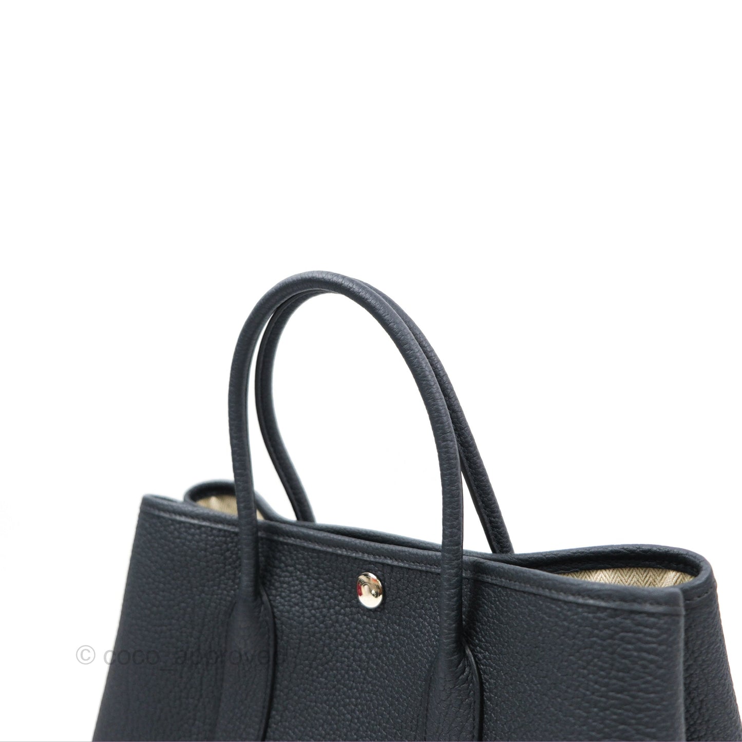 Hermès Garden Party 30 Blue Indigo