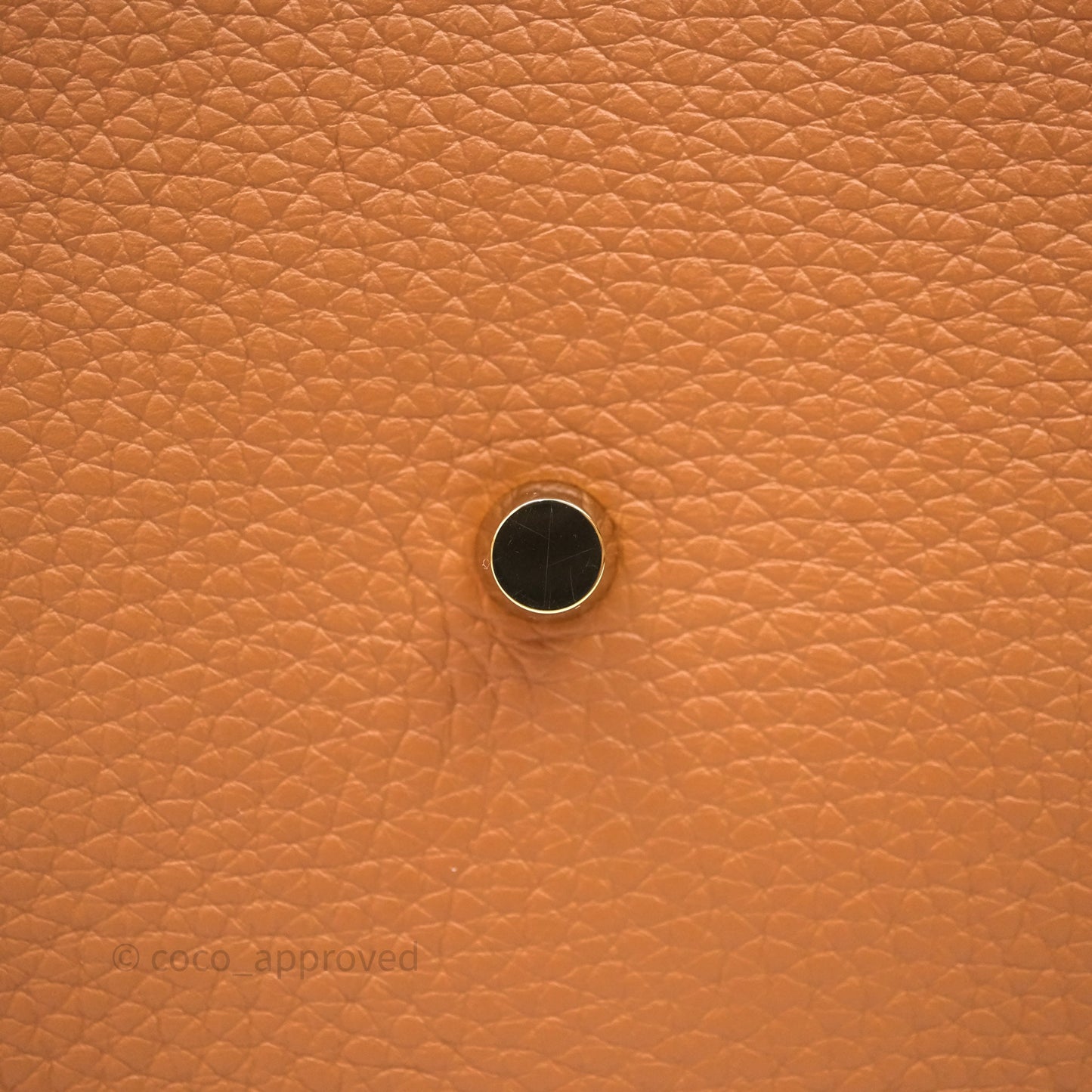 Hermès Lindy 30 Gold 37 Clemence Gold Hardware