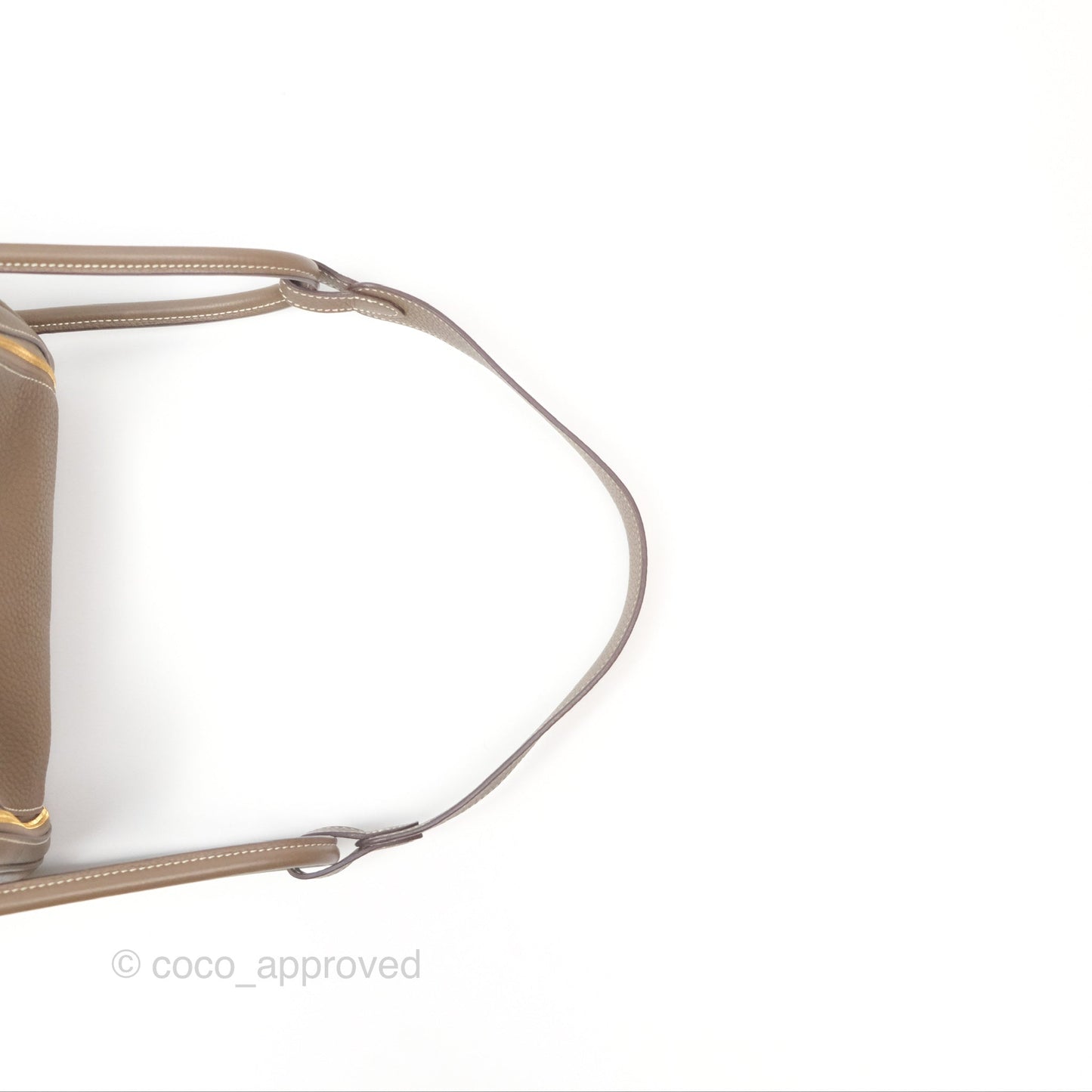 Hermès Lindy 26 Etoupe 18 Taurillion Clemence Gold Hardware