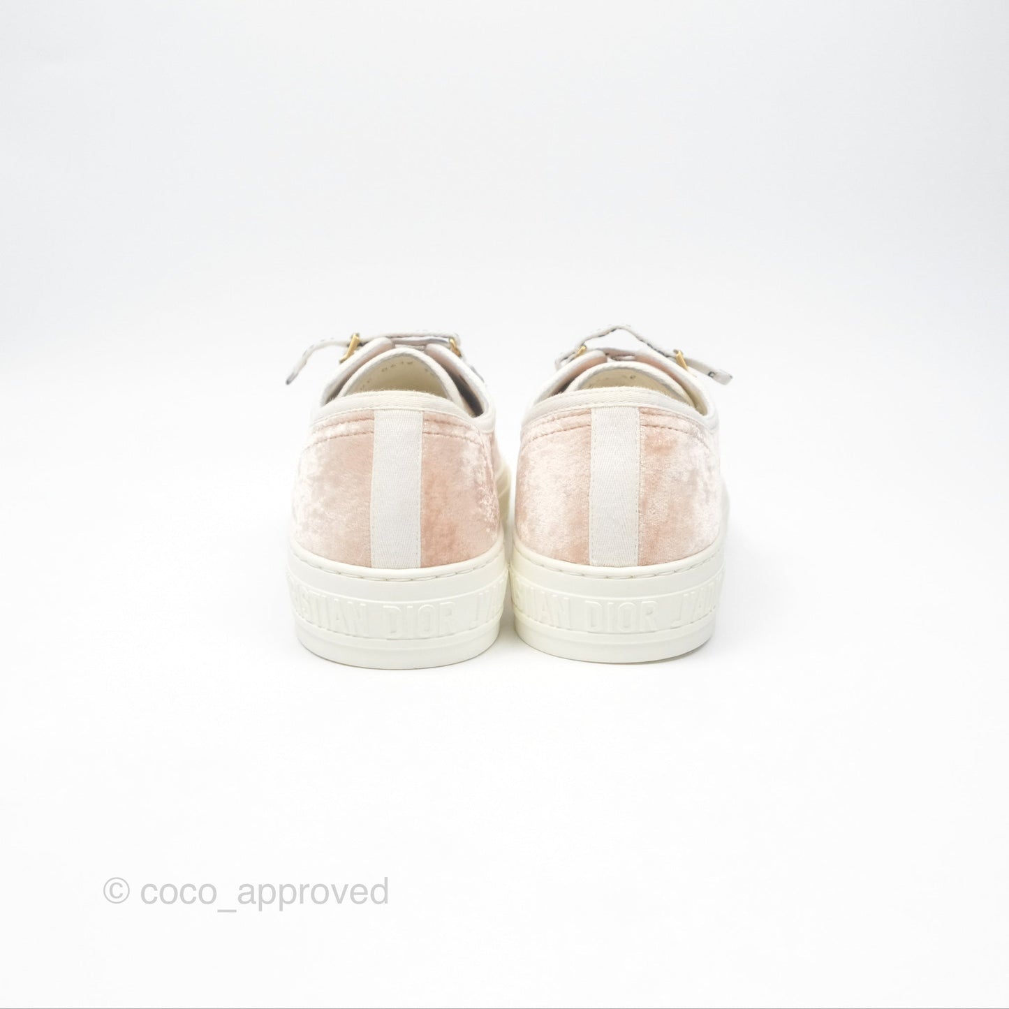 Dior Walk'N'Dior Low Top Sneakers Nude Size 38