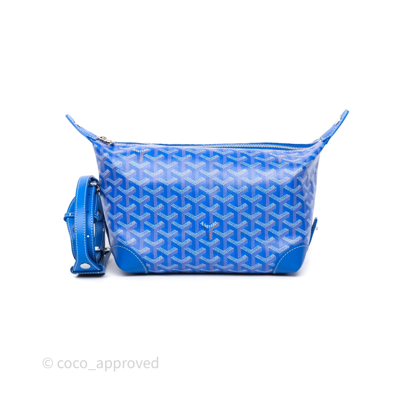 Goyard Bowling 25 Toiletry Bag Sky Blue