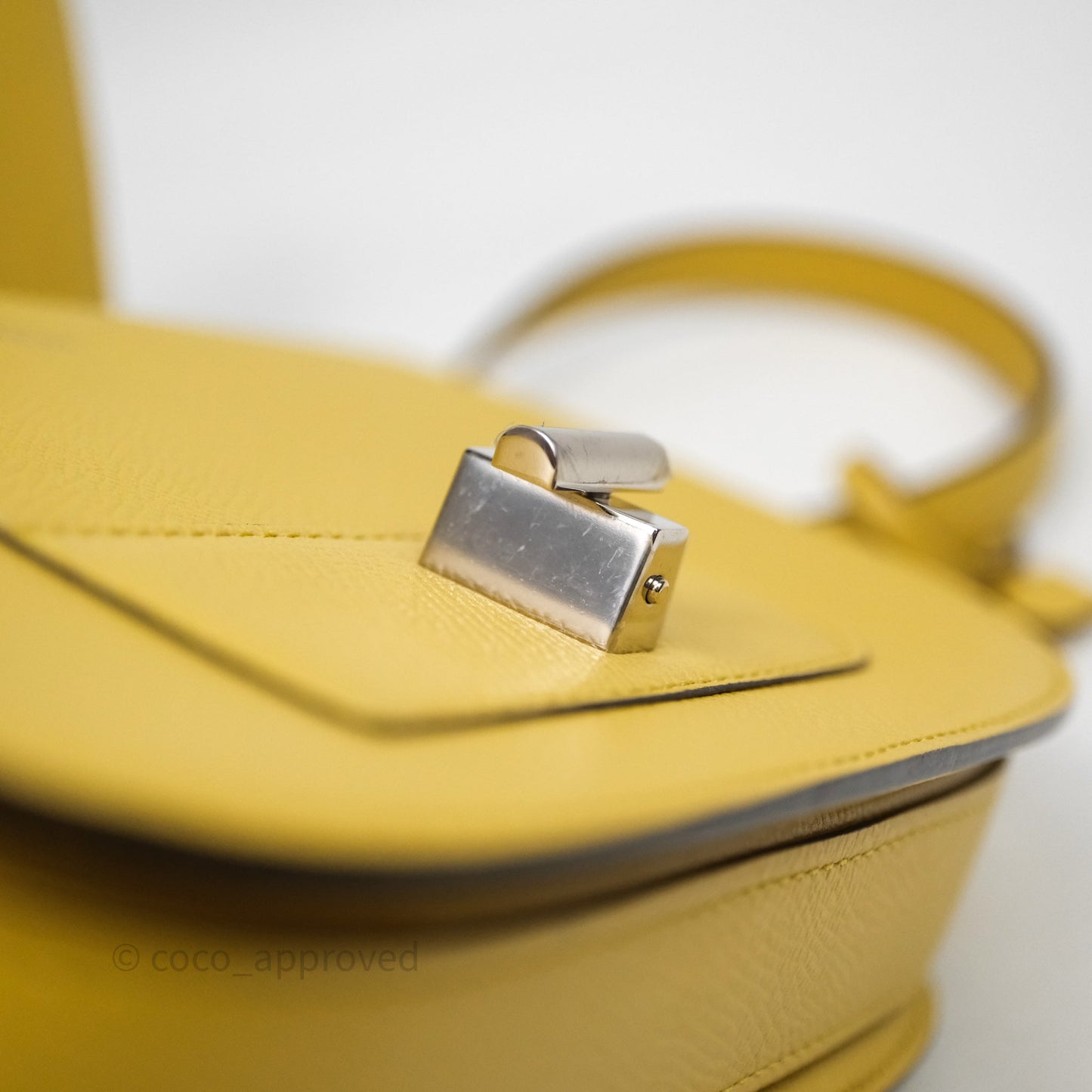 Delvaux Small Lingot Bag Pollen Alpina Calfskin Gold Hardware