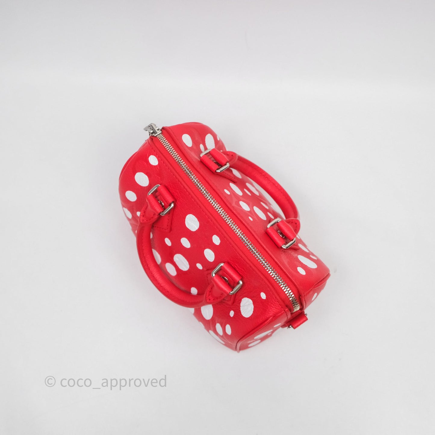 Louis Vuitton x Yayoi Kusama Speedy Bandoulière 20 Red