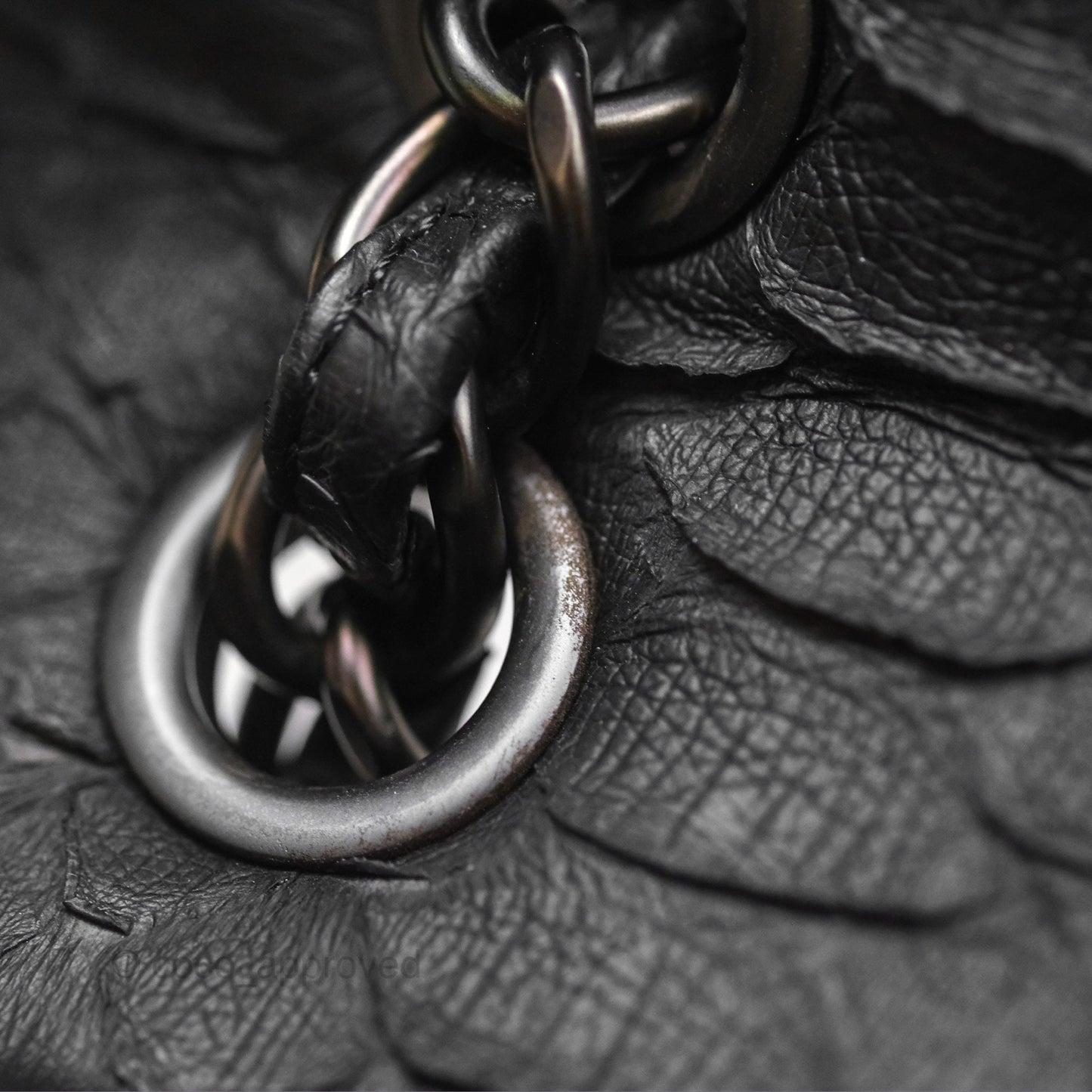 Chanel Maxi Double Flap Black Python Matte Black Hardware