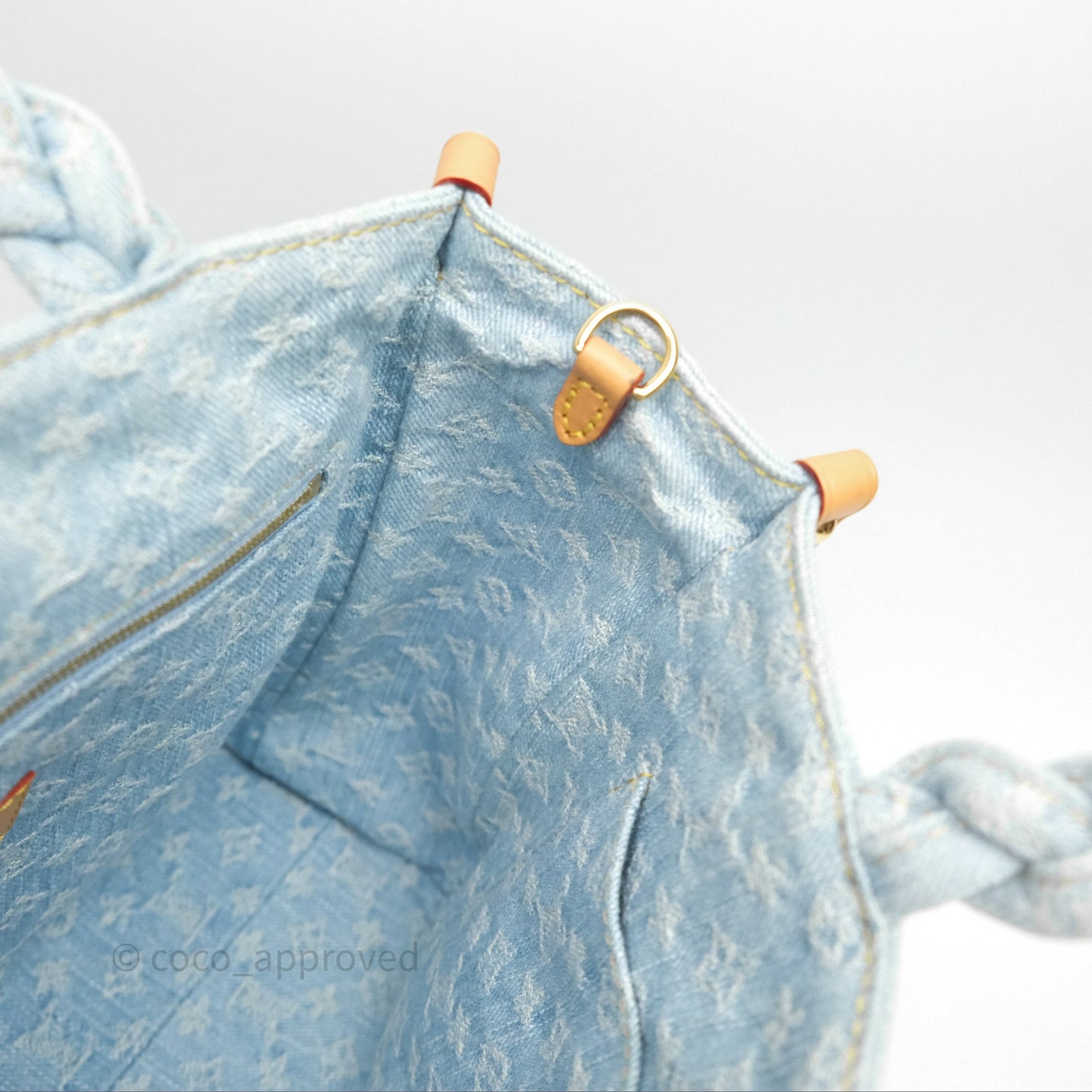 Louis Vuitton Let Go PM Denim