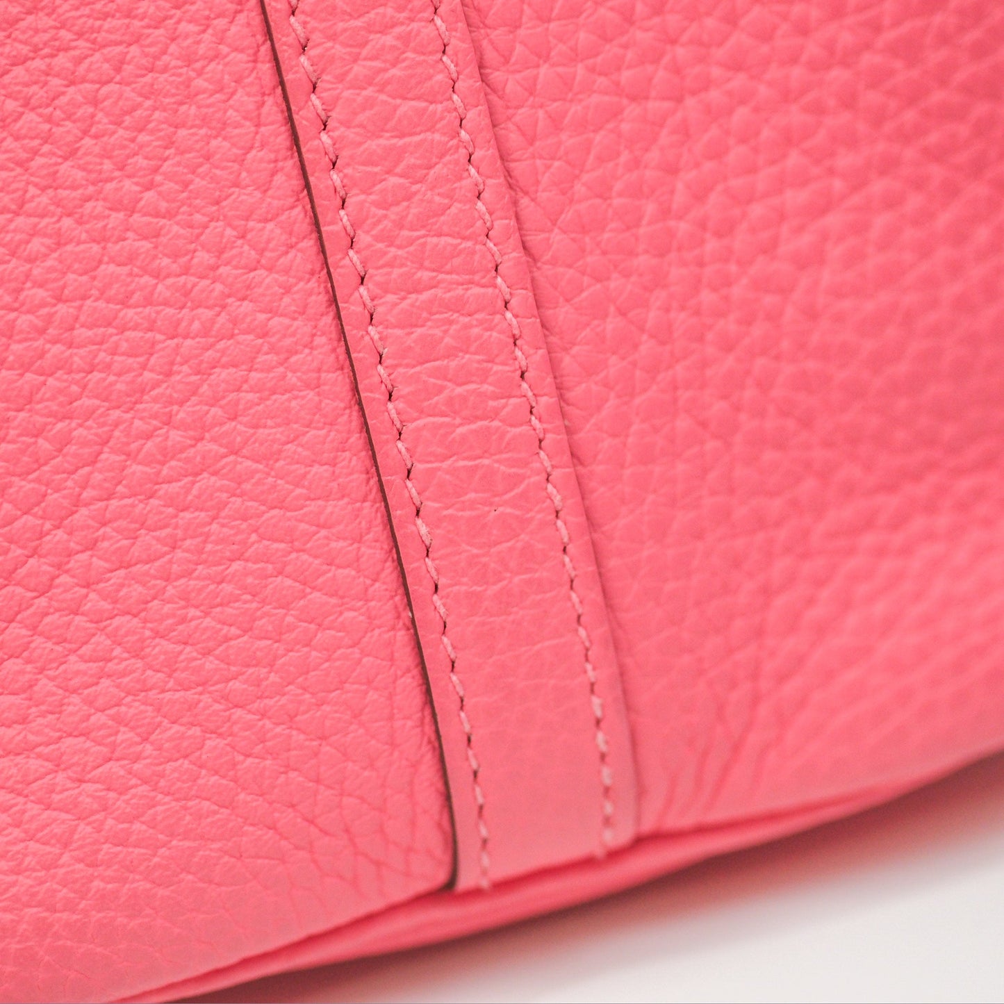 Hermès Picotin Lock 18 Eclat Rose Azalee Clemence/ Terre Battue Swift Palladium Hardware