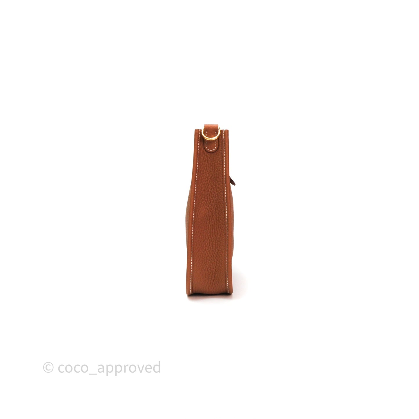 Hermès Mini Evelyne 16 Amazone Gold 37 Clemence Gold Hardware