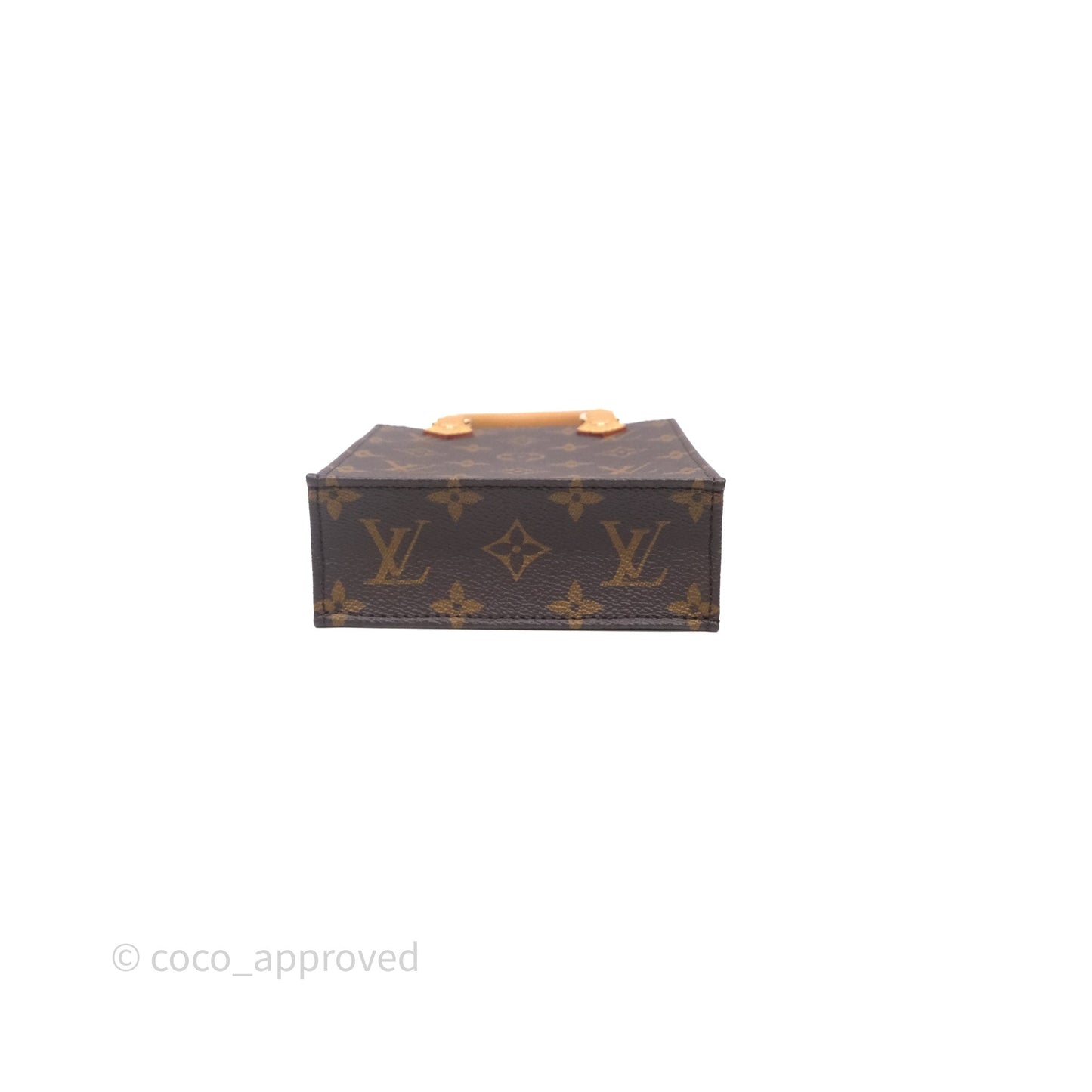 Louis Vuitton Petit Sac Plat Bag Monogram Canvas