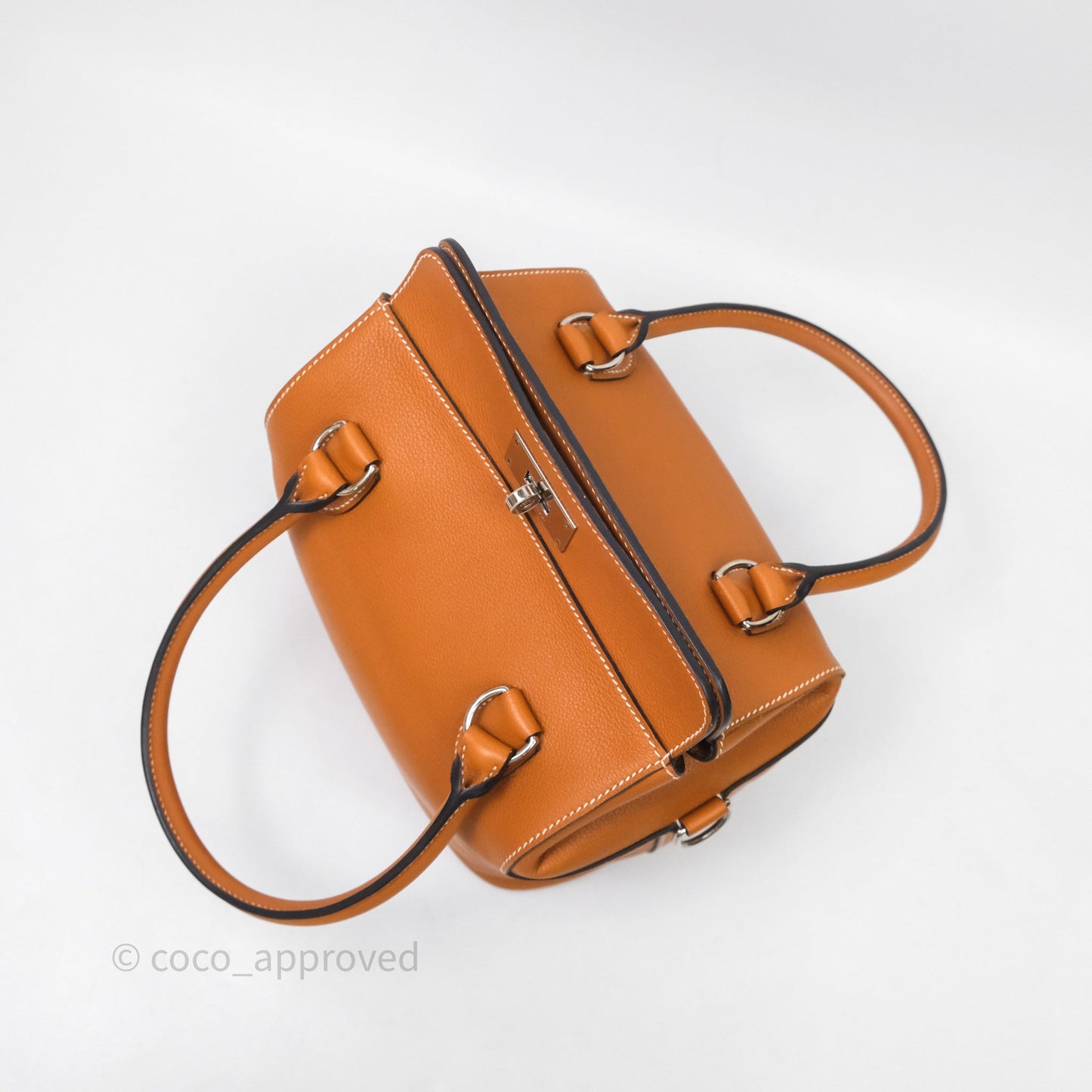 Hermès ToolBox 20 Gold 37 Evercolor Palladium Hardware