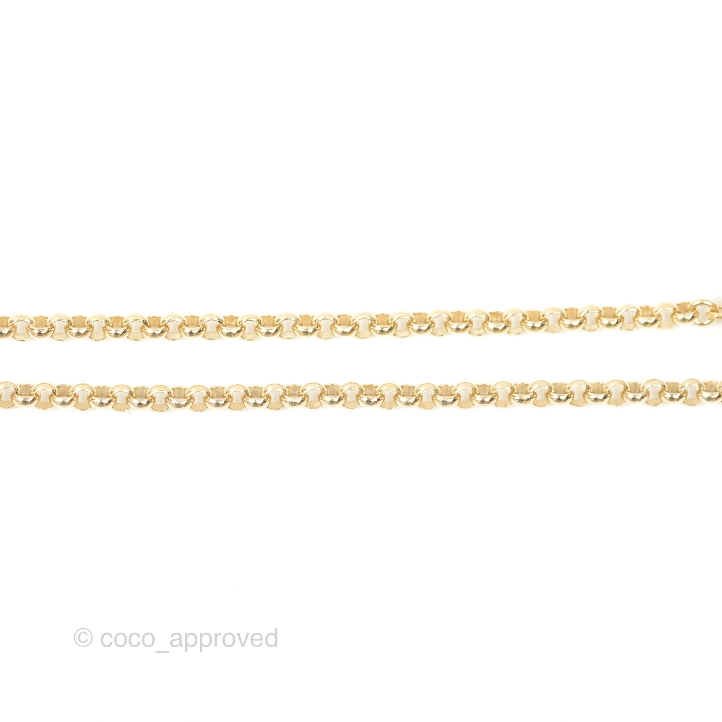 Chanel Crystal Pearl Heart CC Necklace Gold Tone 24P