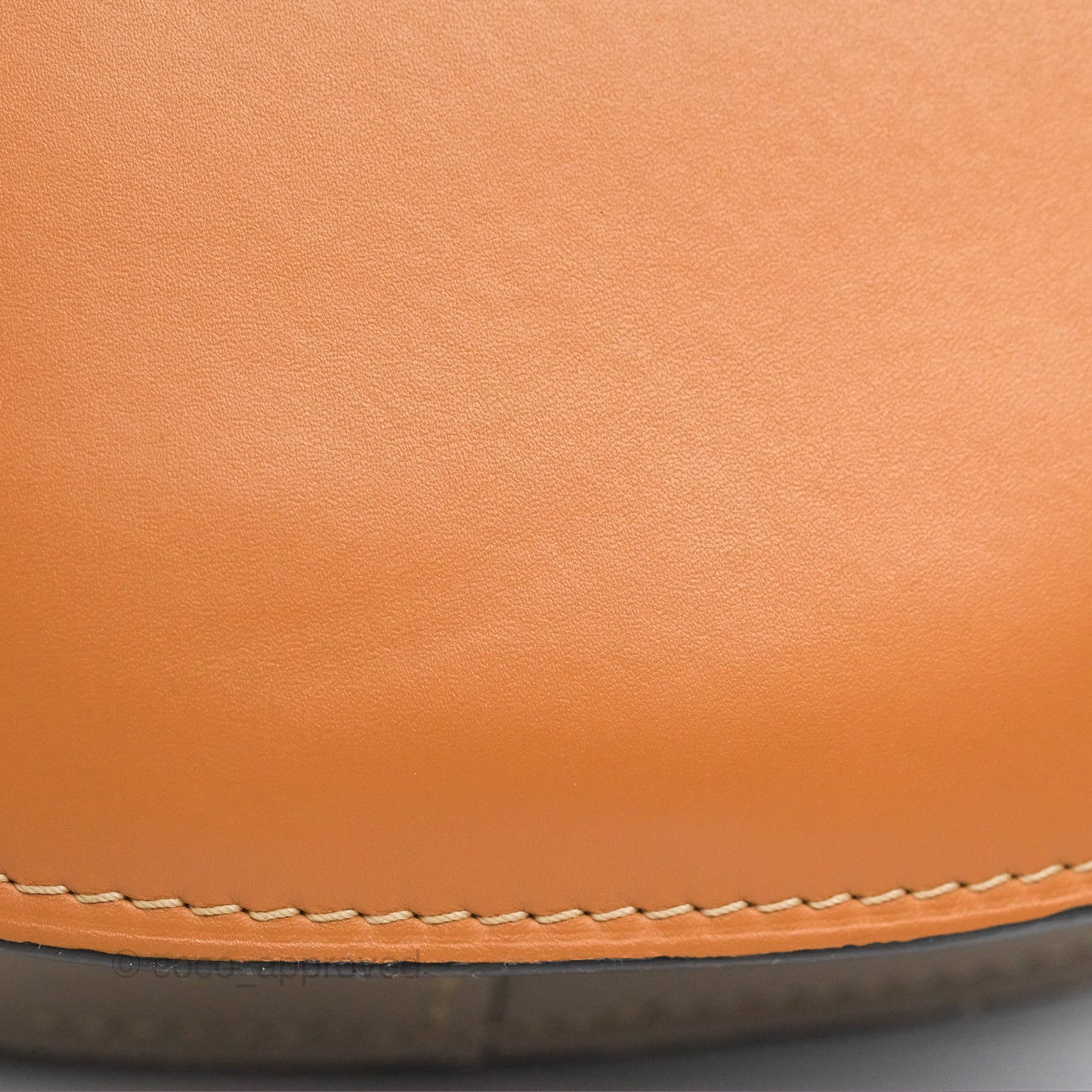 Loewe Small Gate Bag Smooth Calfskin Amber/Light Grey/Rust