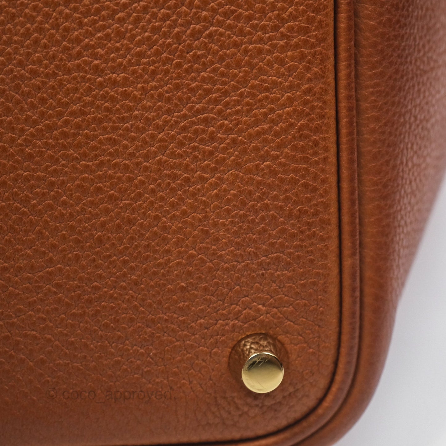Hermès Picotin Lock 18 Fauve 34 Barenia Gold Hardware