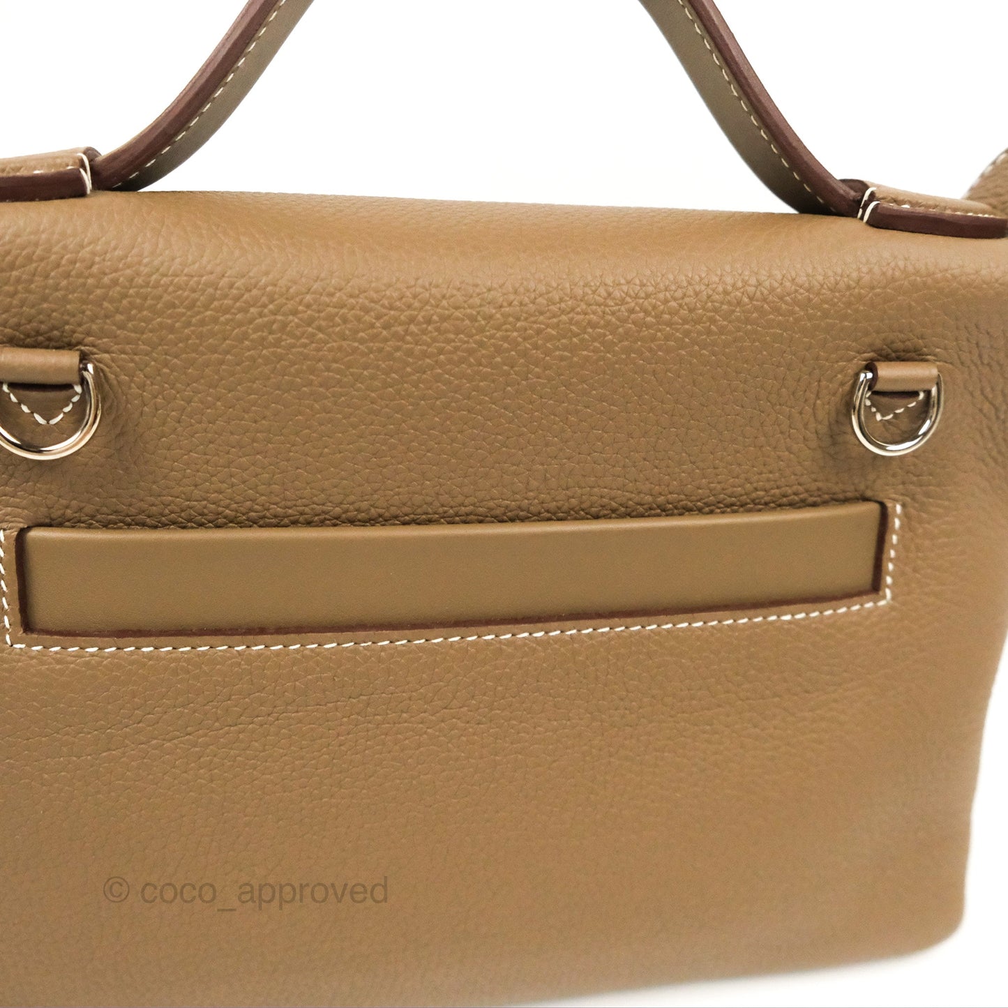 Hermès 24/24 29 Etoupe Togo Palladium Hardware