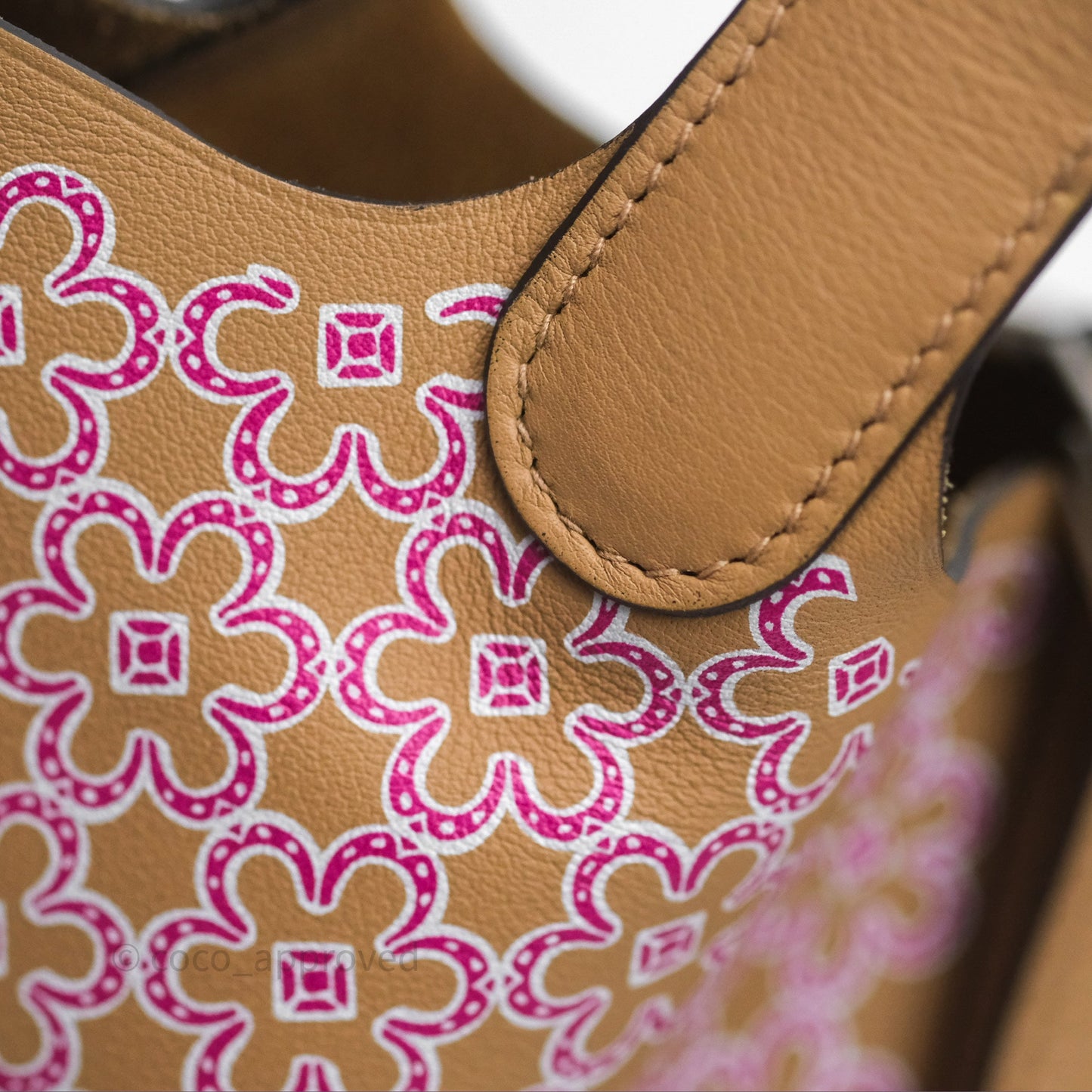 Hermès Picotin Lock 18 Lucky Daisy Chai 0M/ Rose 5T Swift Palladium Hardware