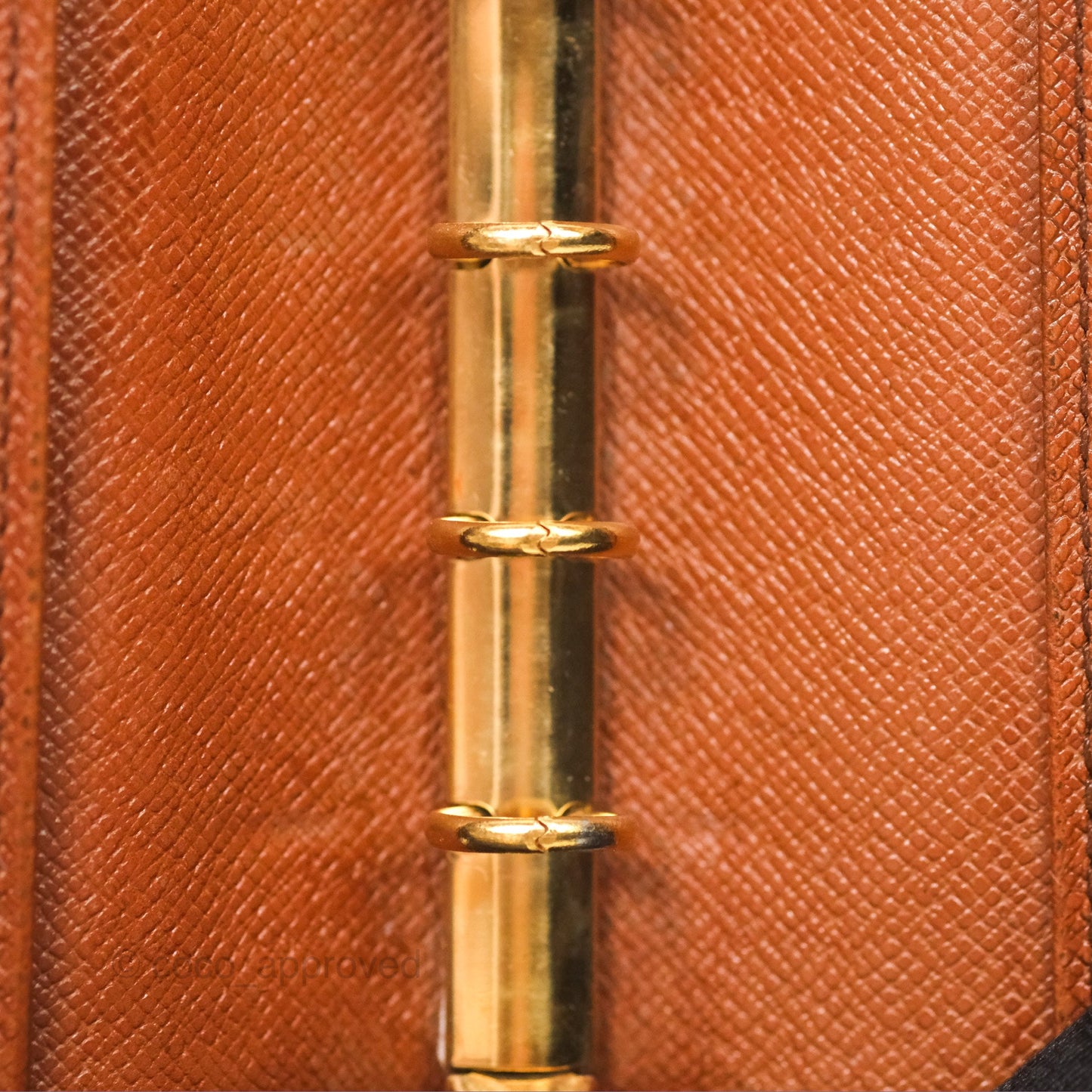 Louis Vuitton Vintage Small Ring Agenda Cover Monogram Canvas