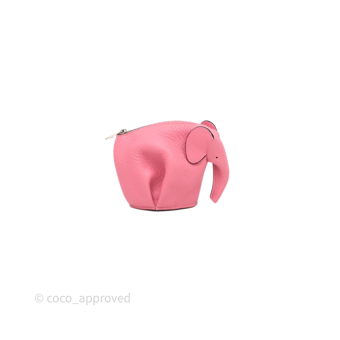 Loewe Elephant Coin Case Pink