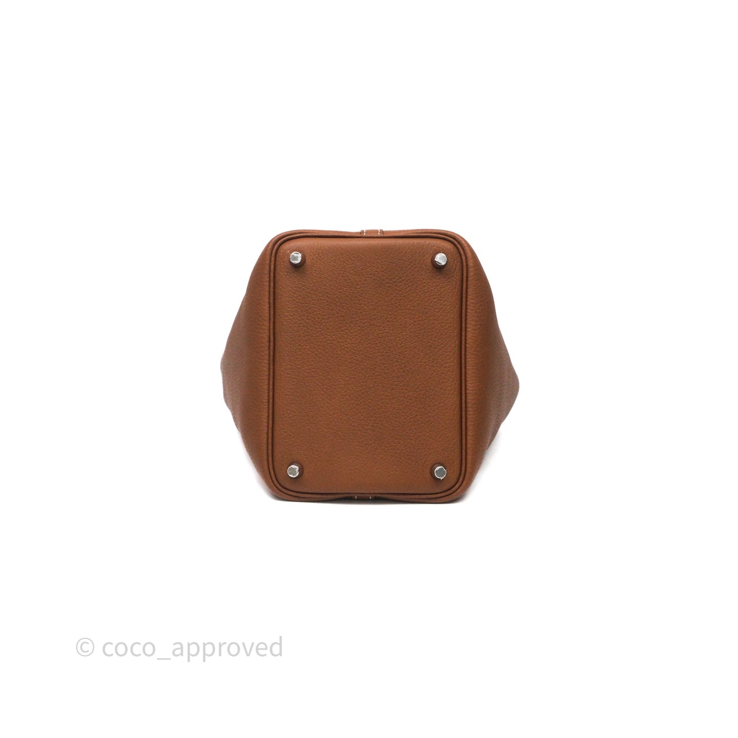 Hermes Picotin Lock 18 Gold 37/Bleu Brume T0 Clemence Palladium Hardware