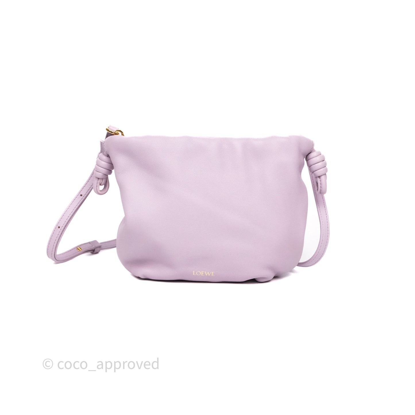 Loewe Mini Flamenco Purse Purple 2024 Lunar New Year Edition