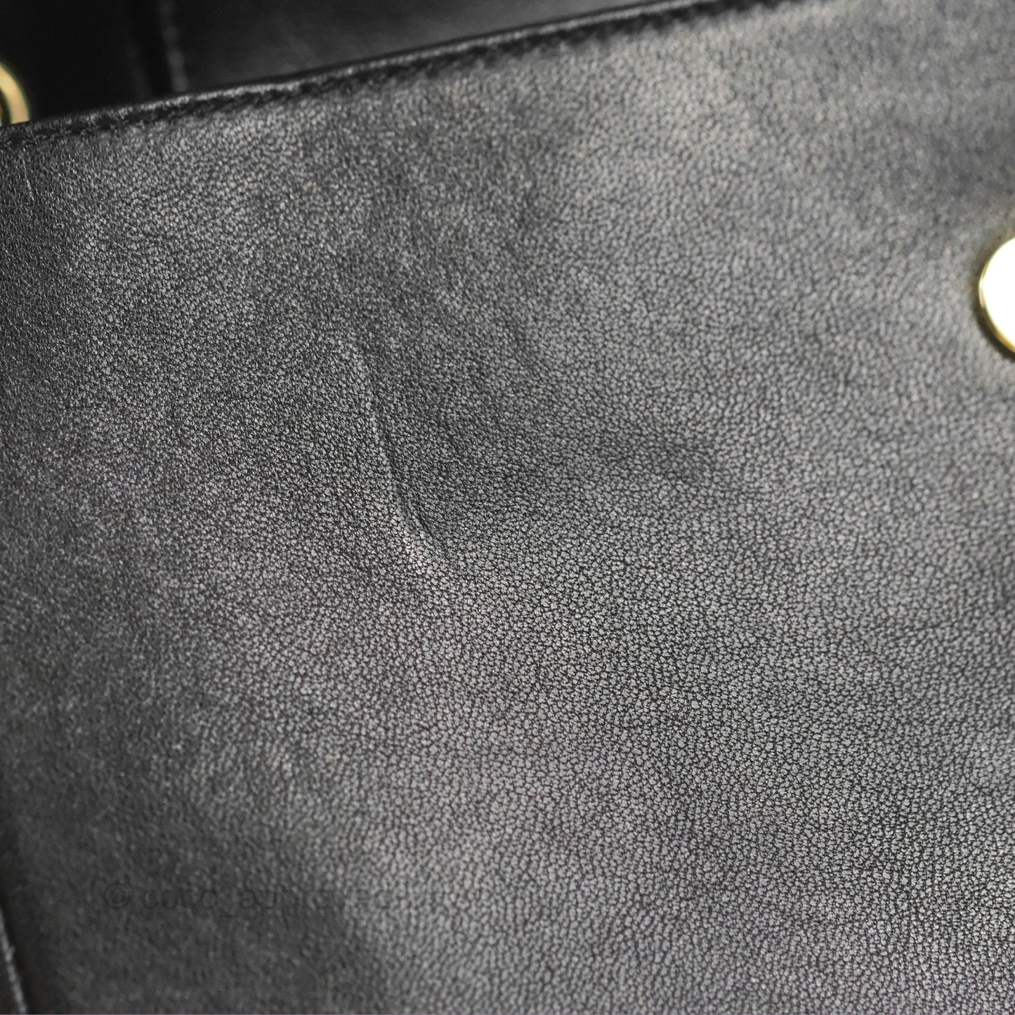 Chanel Chevron Mademoiselle Flap Bag Black Sheepskin Gold Hardware