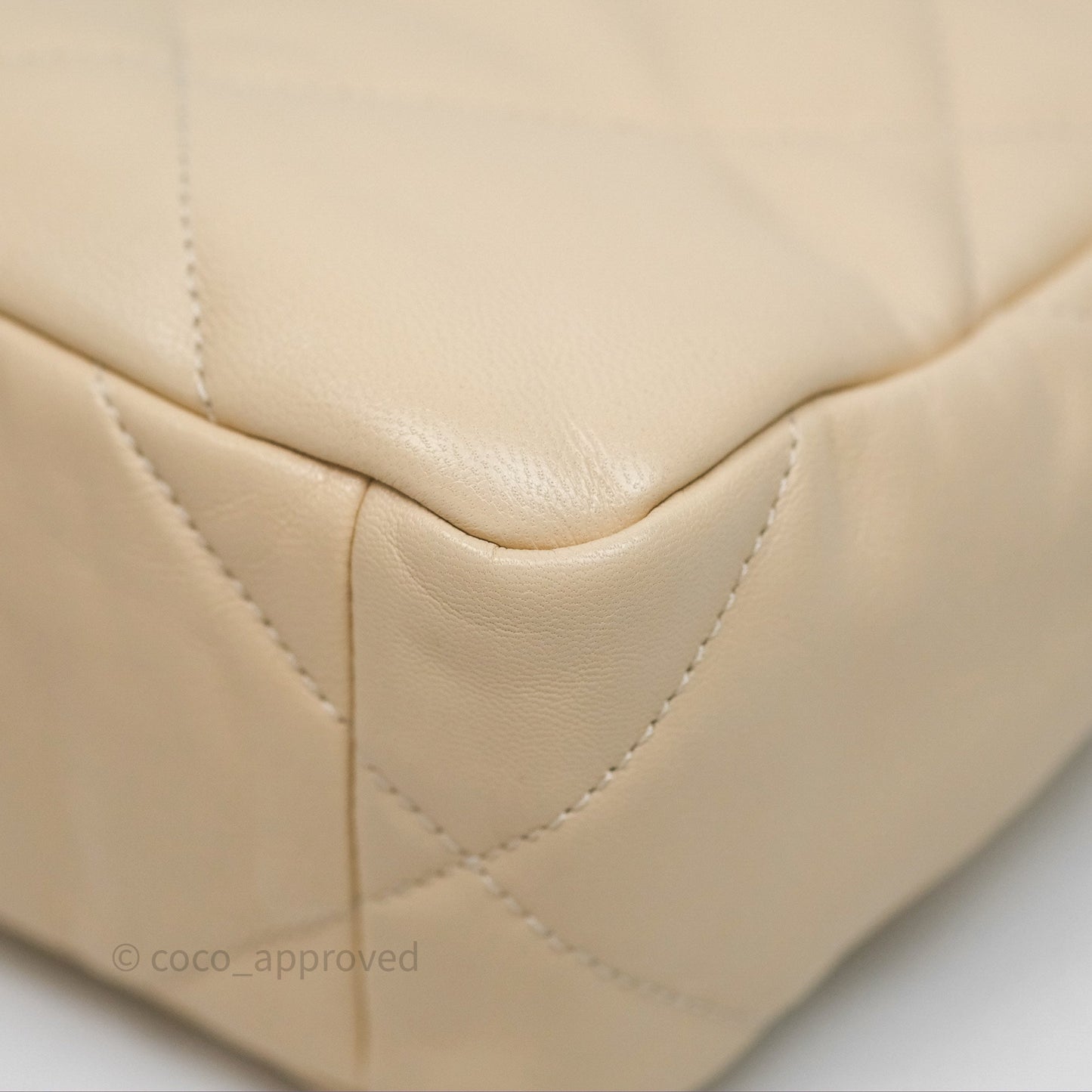 Chanel 19 Small Beige Mixed Hardware