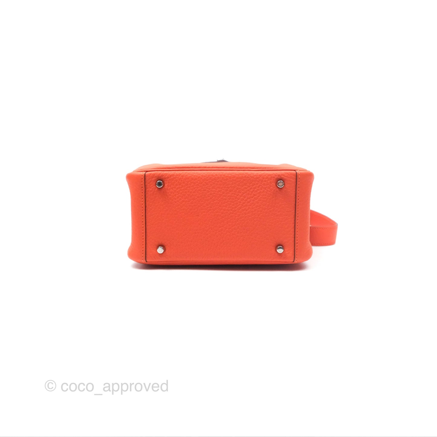 Hermès Mini Lindy 20 Clemence Palladium Hardware