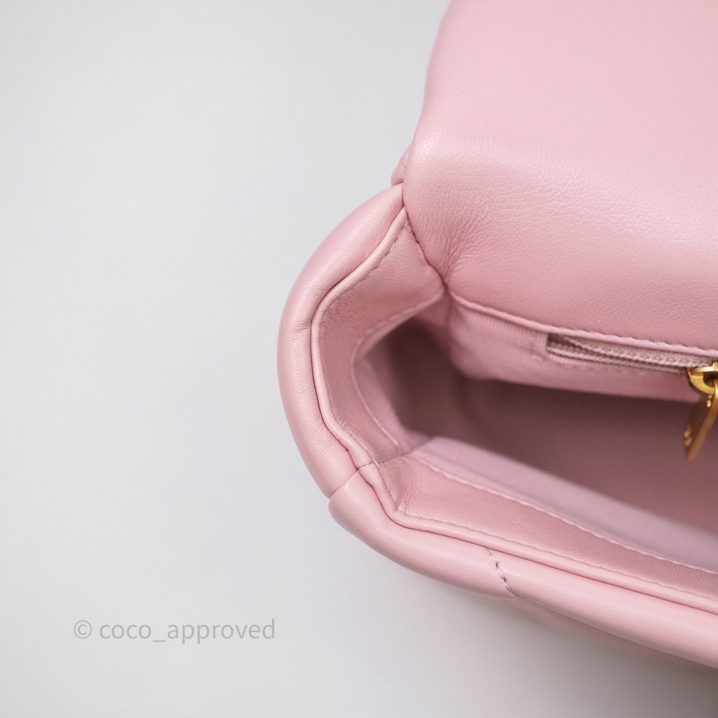 Chanel 19 Small Pink Lambskin Mixed Hardware