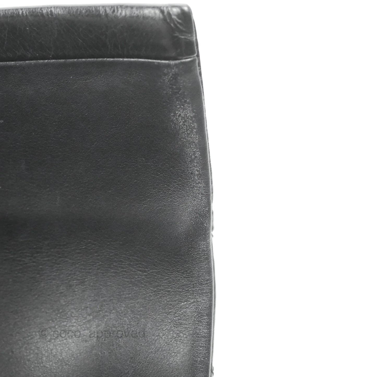 Chanel Soft Elegance Flap Bag Calfskin Black Aged Gold Hardware