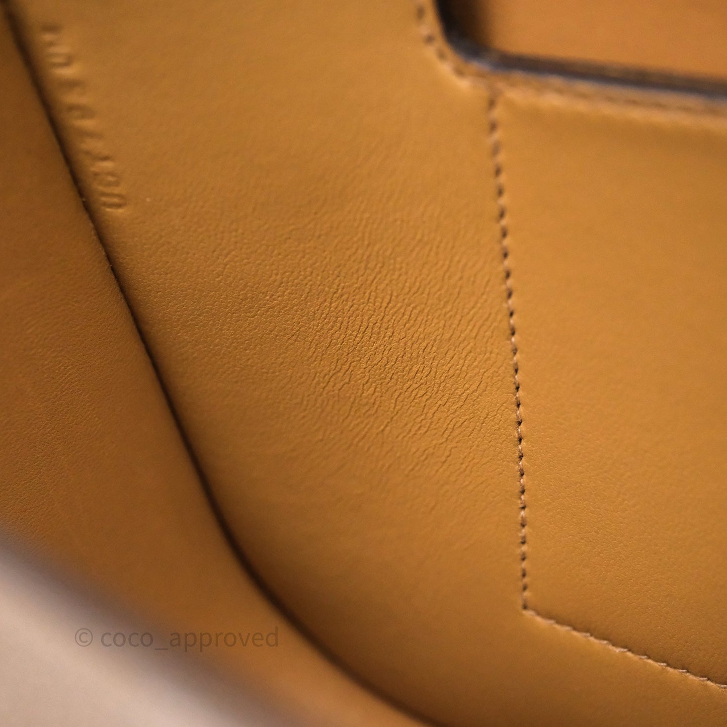 Hermès Della Cavalleria Mini Bag Alezan 3G Epsom Palladium Hardware