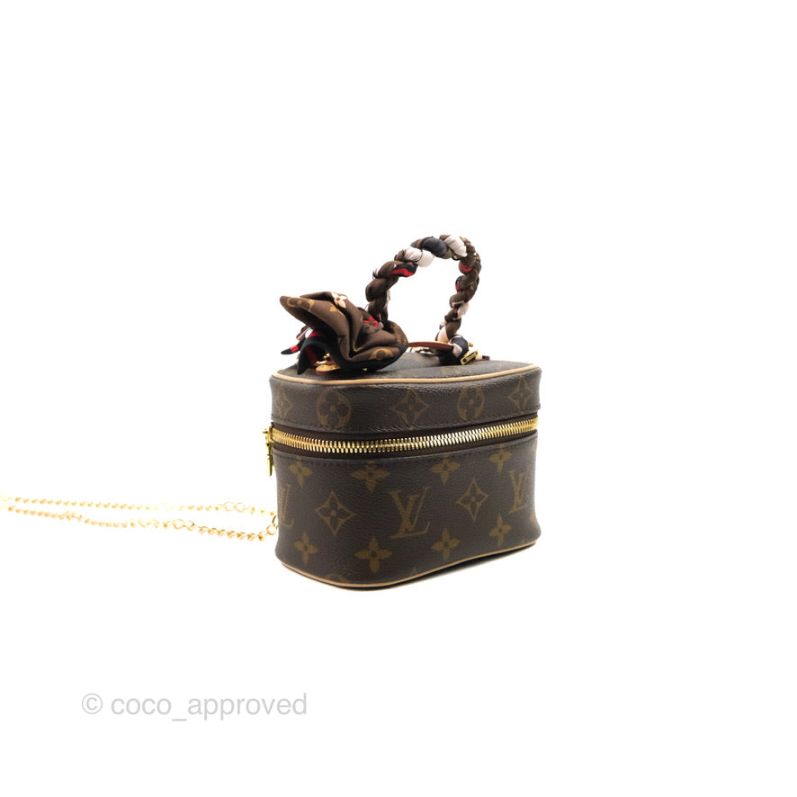 Louis Vuitton Nano Nice Monogram with Twilly