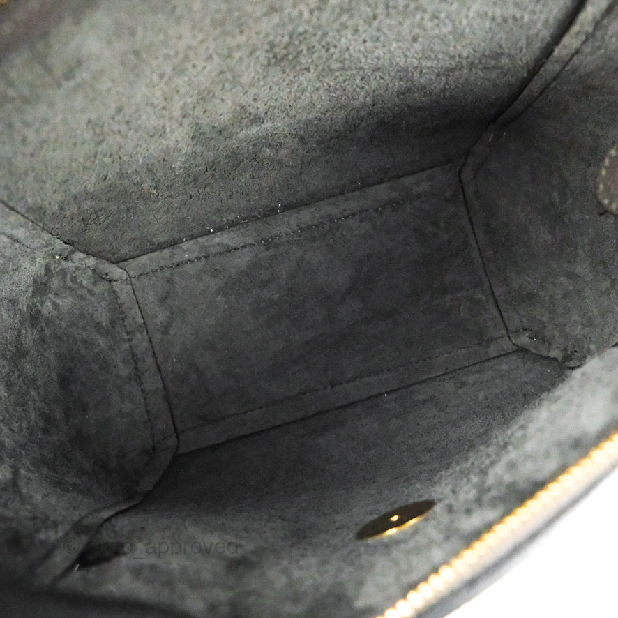 Celine Nano Belt Bag Grey Grained Calfskin Gold Hardware