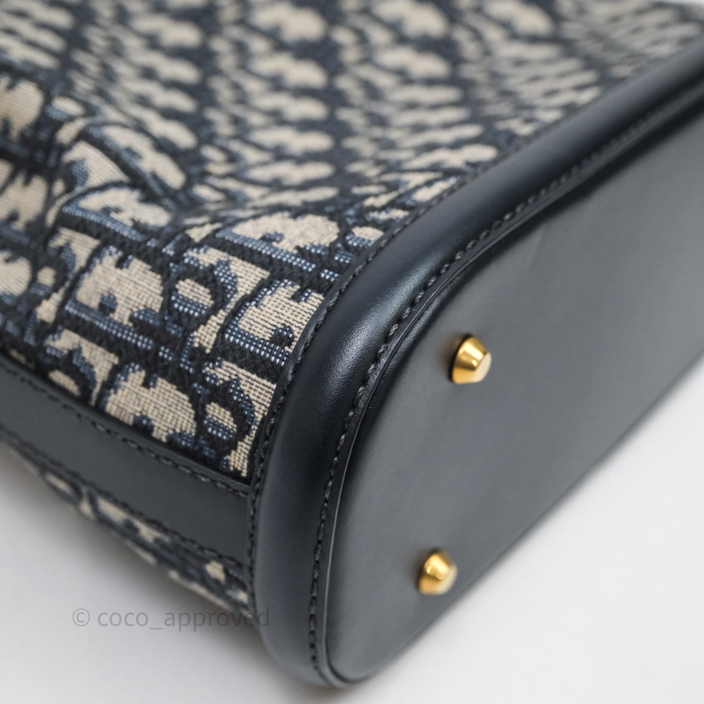 Christian Dior Medium O C'est Dior Bucket Bag Blue Dior Oblique Jacquard