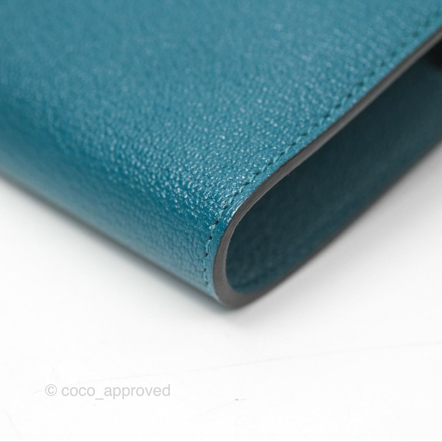 Hermès Kelly To Go Wallet Vert Bosphore Chevre Mysore Gold Hardware
