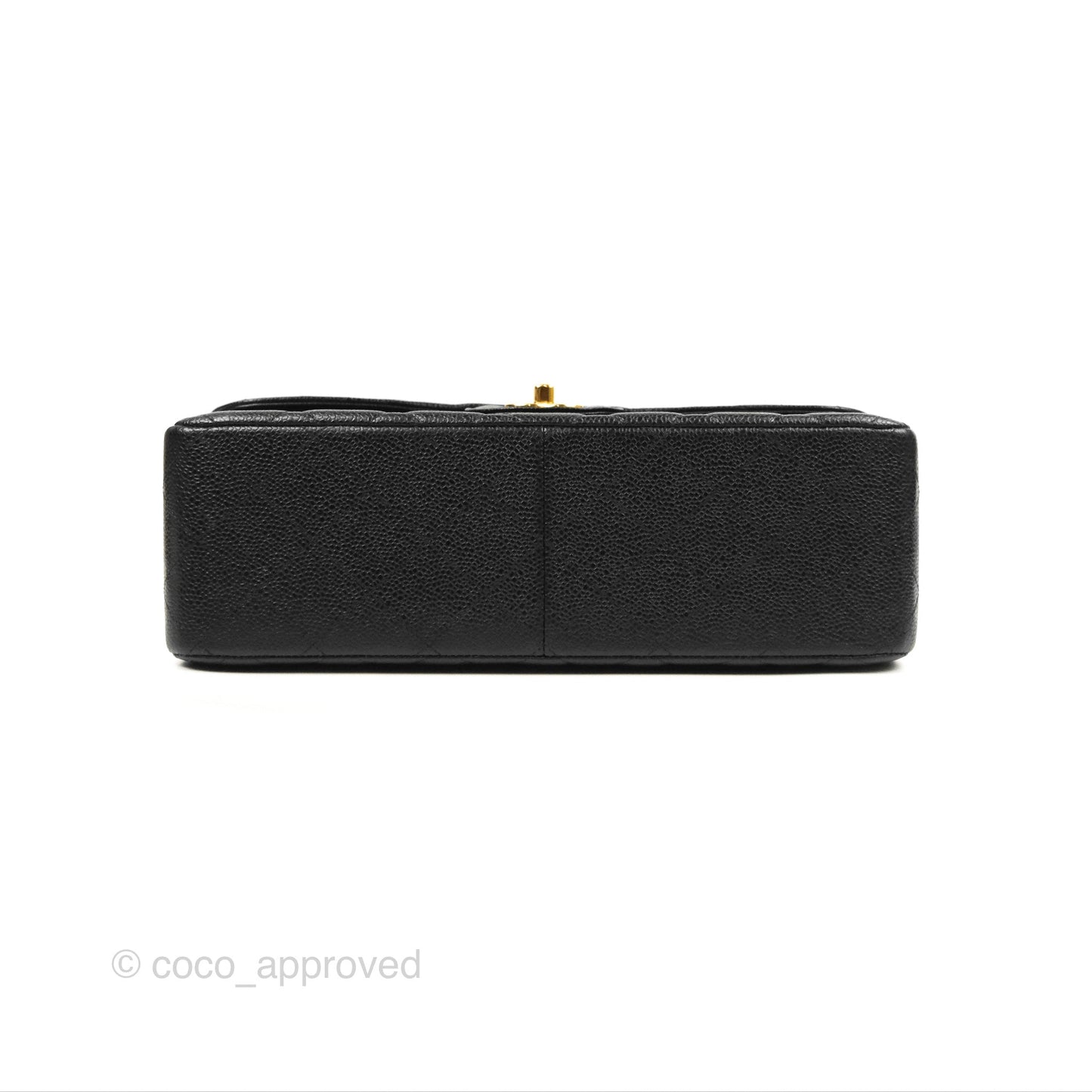 Chanel Jumbo Double Flap Black Caviar Gold Hardware⁣⁣