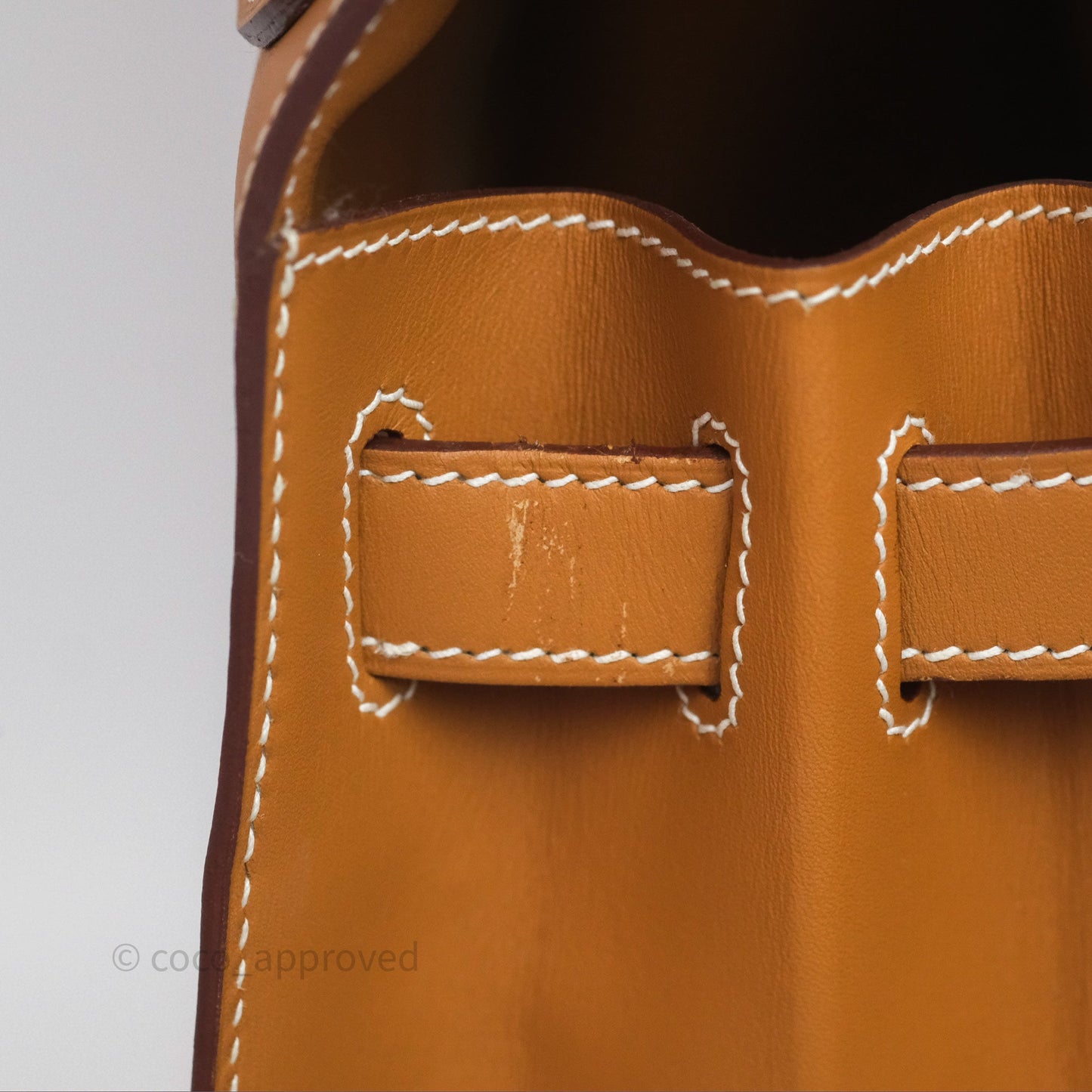 Hermès Kelly II 28 Sellier Gold 37 Chamonix Leather Gold Hardware