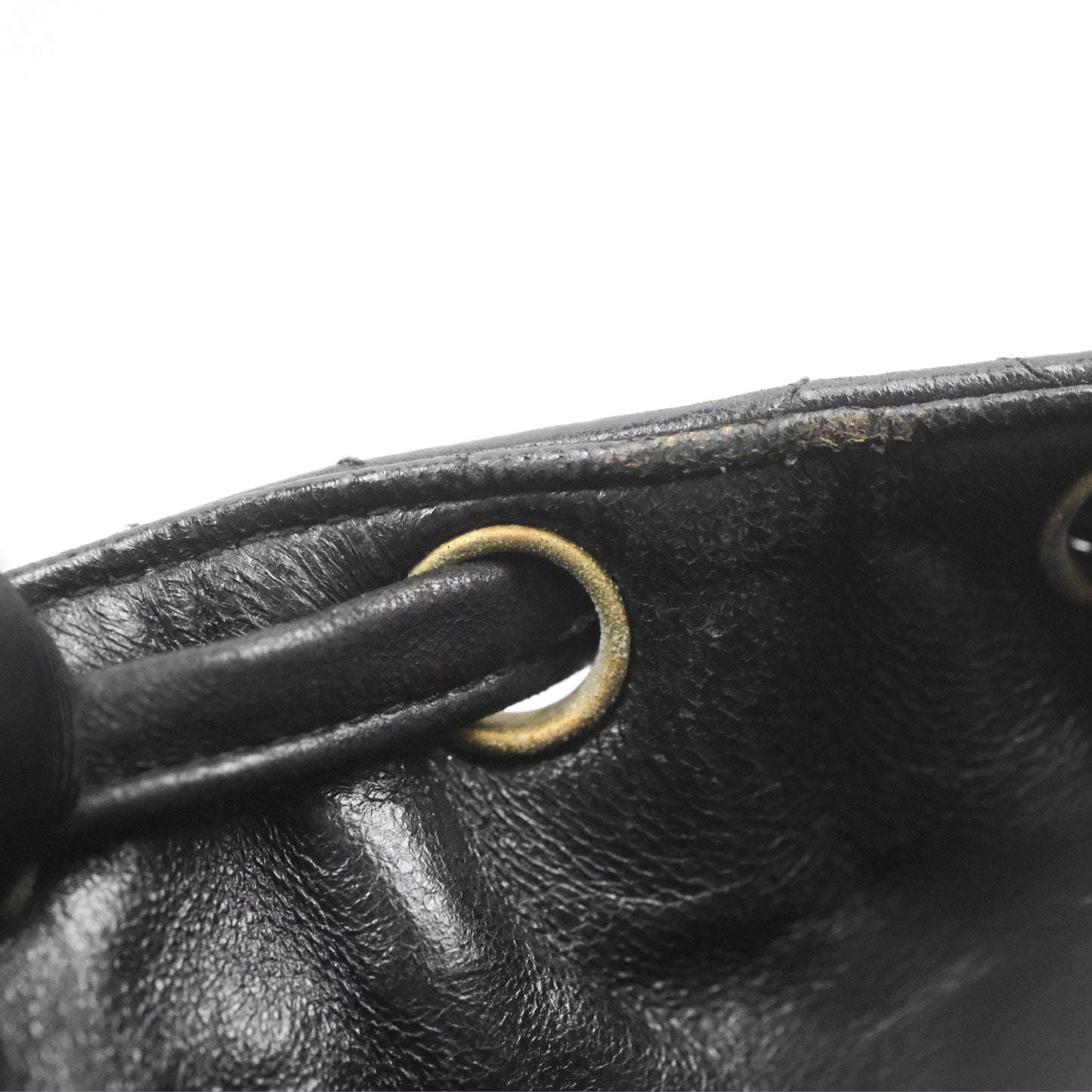 Chanel Vintage CC Duma Backpack Black Lambskin 24K Gold Hardware
