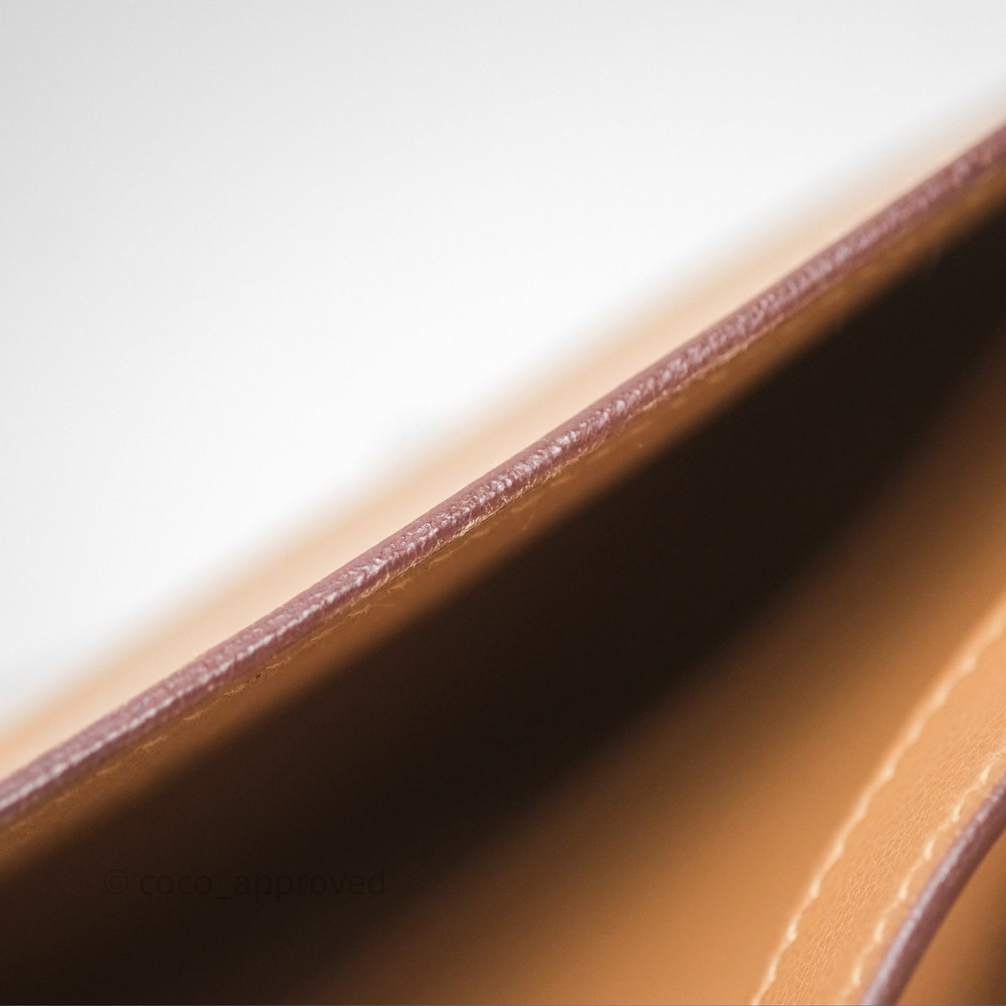 Hermès Kelly 35 Retourne Chai 0M Evercolor Palladium Hardware