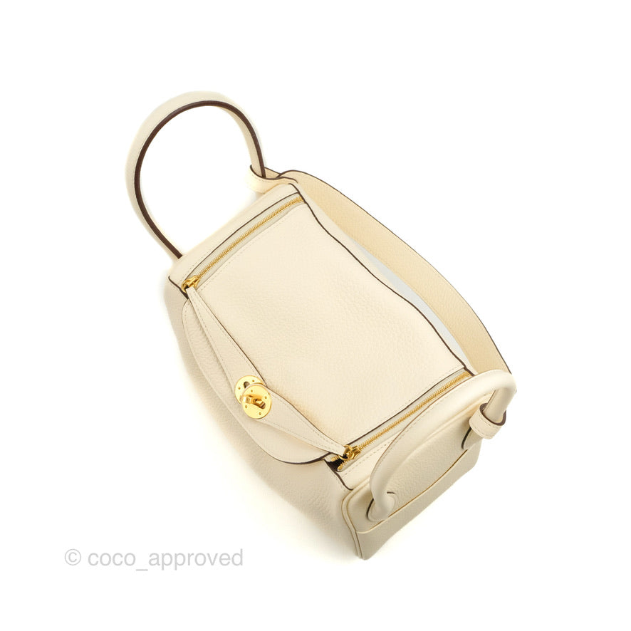 Hermès Lindy 26 Nata Clemence Gold Hardware