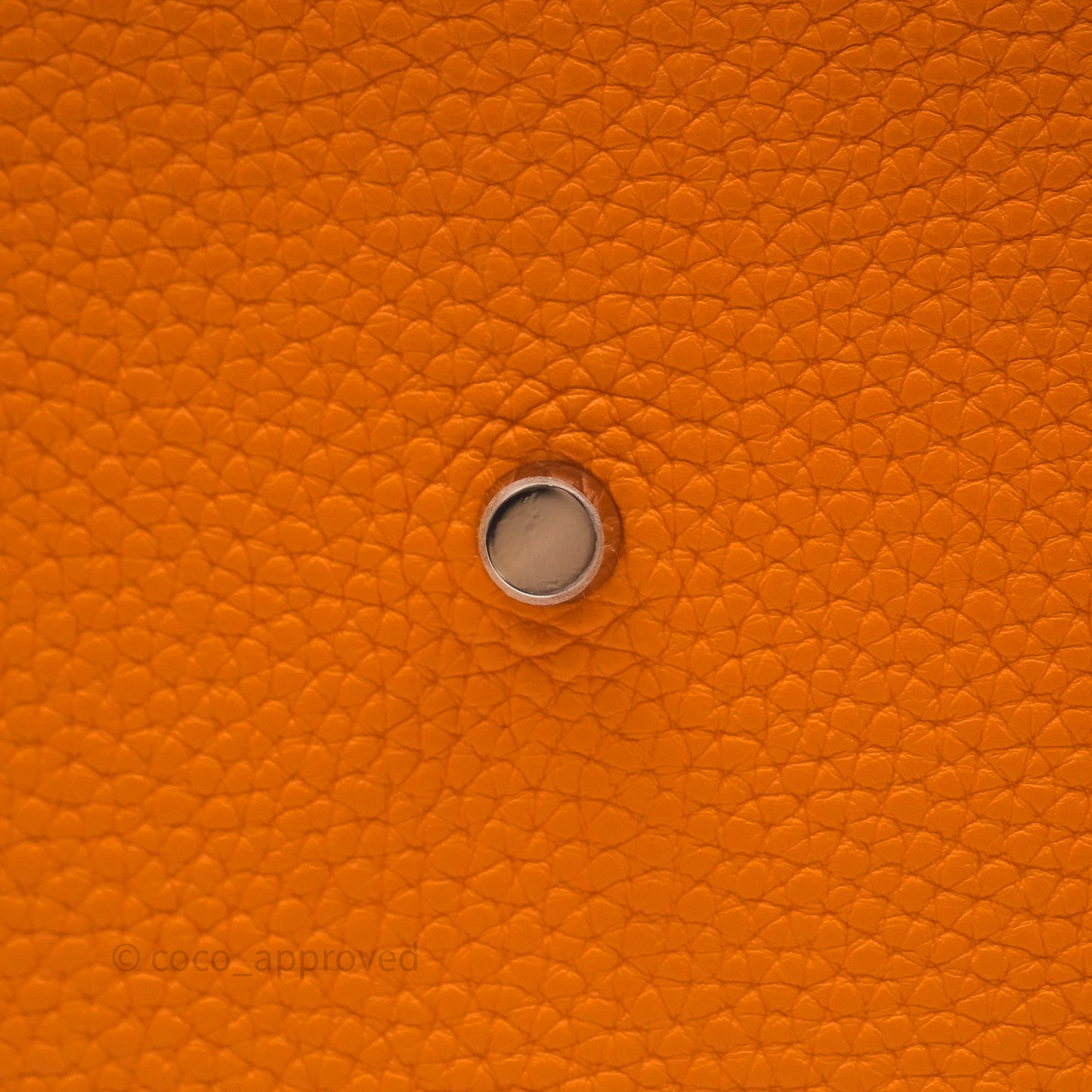 Hermès Lindy 30 Abricot I9 Clemence Palladium Hardware