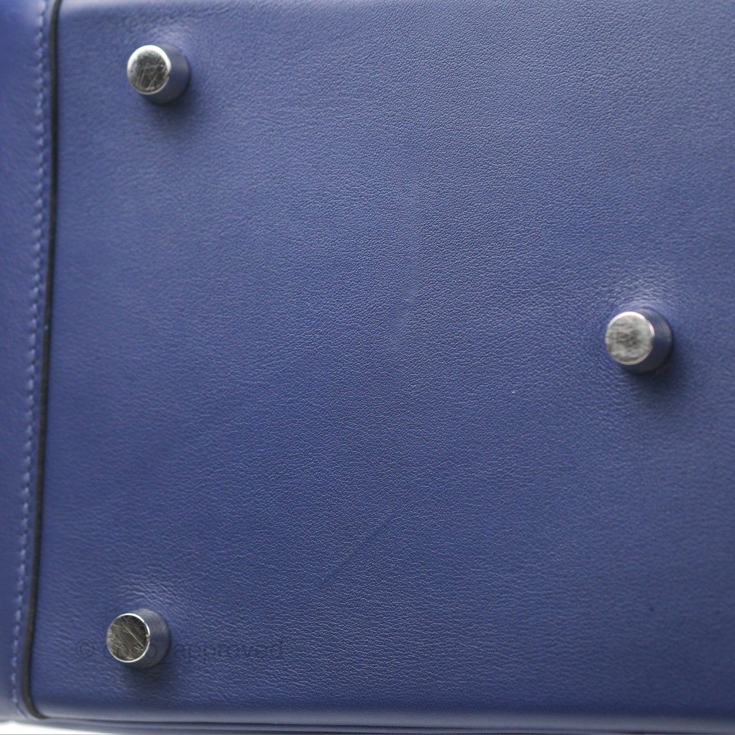 Hermès Lindy Tressage De Cuir 30 Bleu Encre/Brique/Black Swift Palladium Hardware